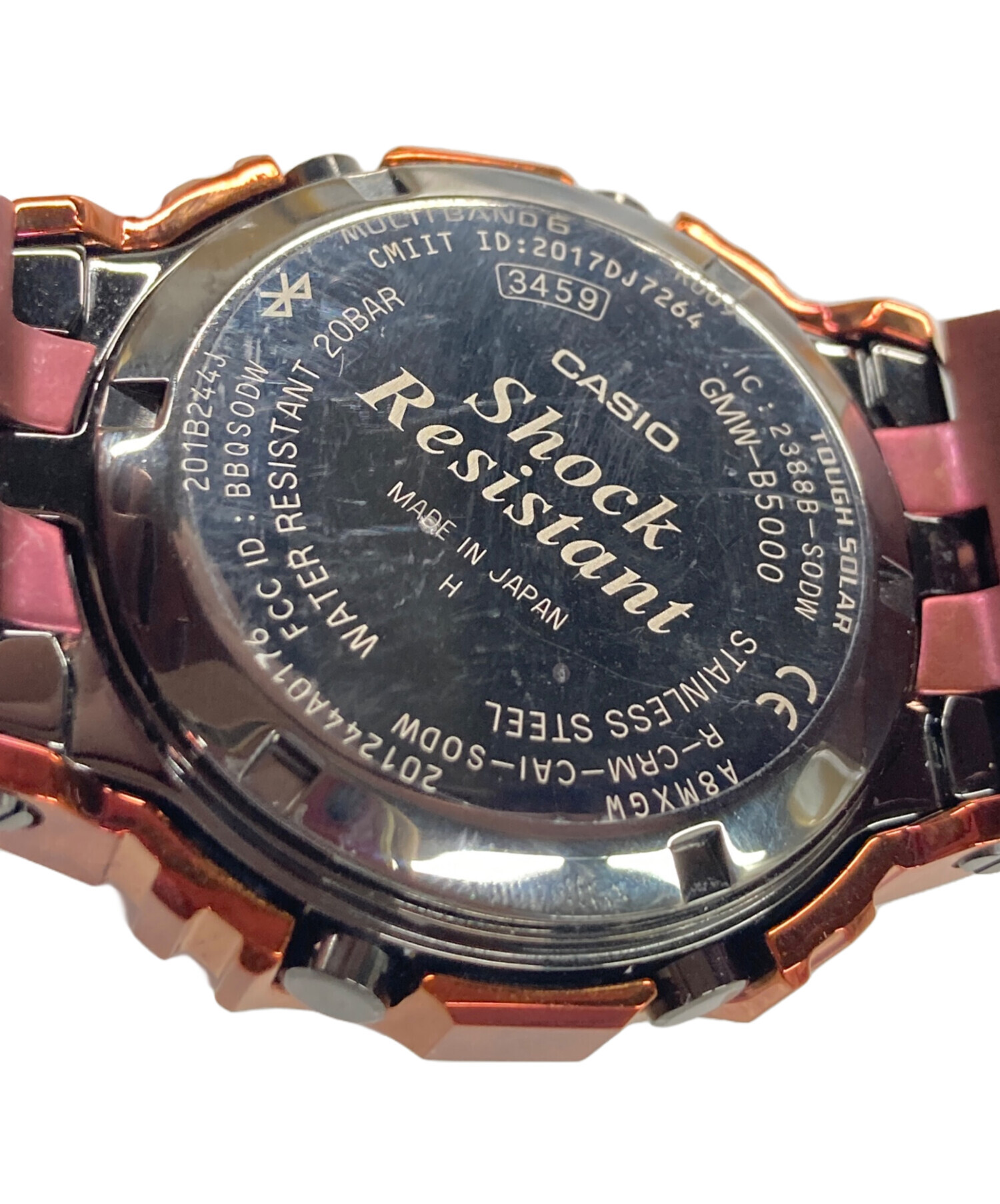 CASIO G-SHOCK GMW-B5000RD ボルドー 【公式通販】