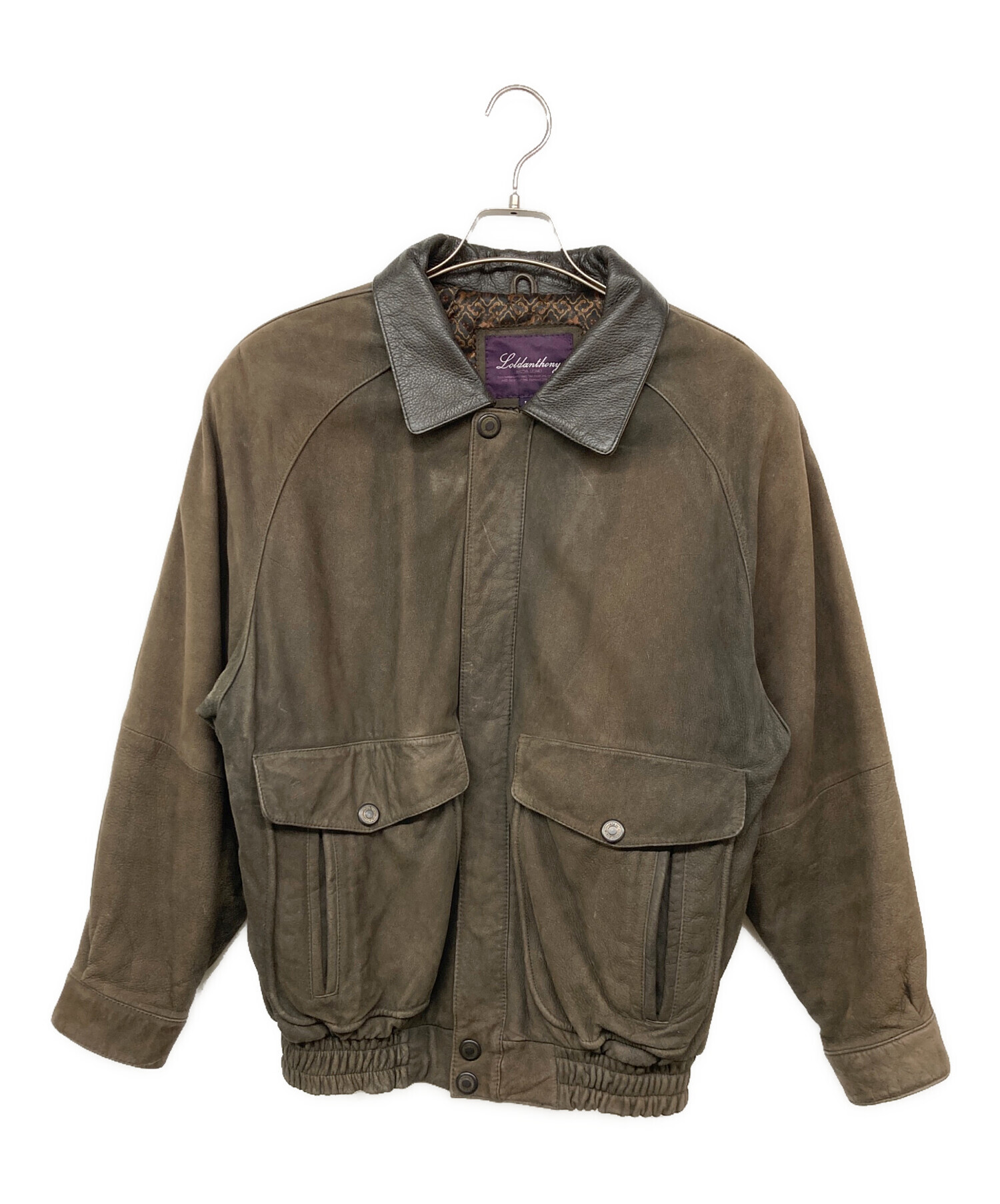 中古・古着通販】LOLDANTHONY (ロードアンソニー) LOLDANTHONY レザー