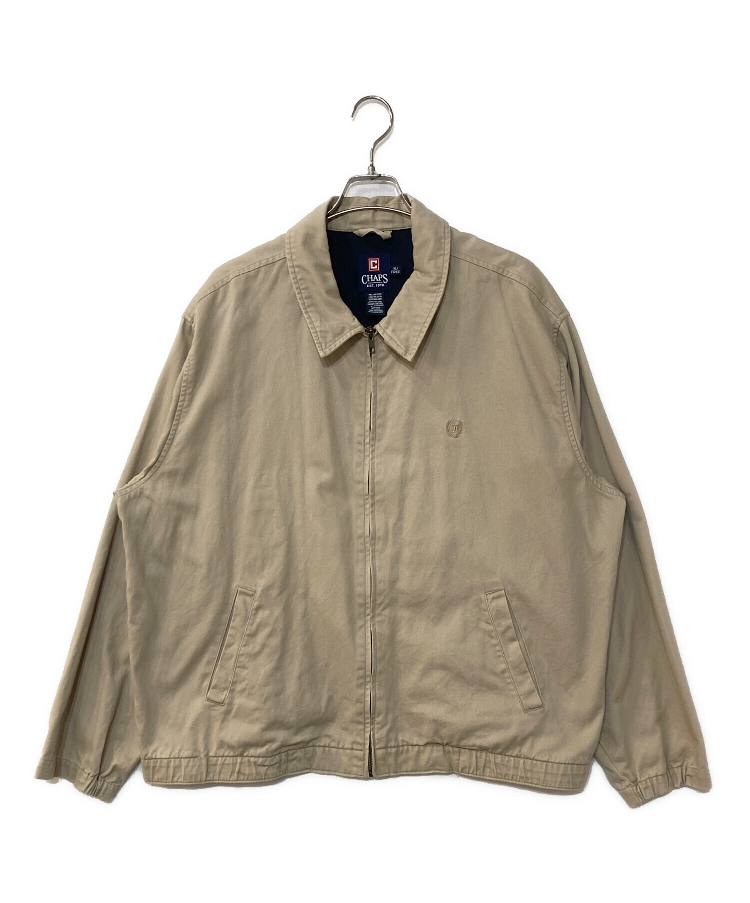 中古・古着通販】CHAPS (チャップス) 90'Sスイングトップ ベージュ
