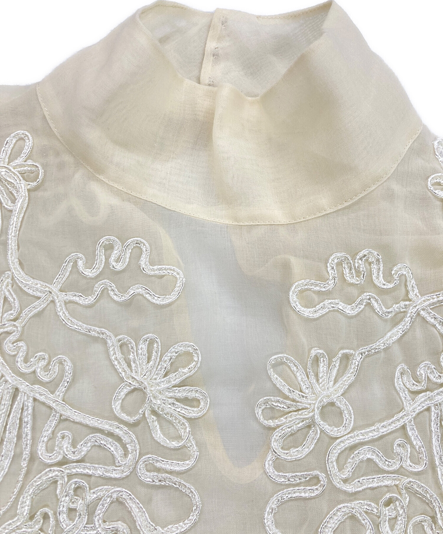 TODAYFUL【未使用に近い】Sheer Embroidery Blouse 中古・古着通販】TODAYFUL (トゥデイフル) Sheer Embroidery Blouse