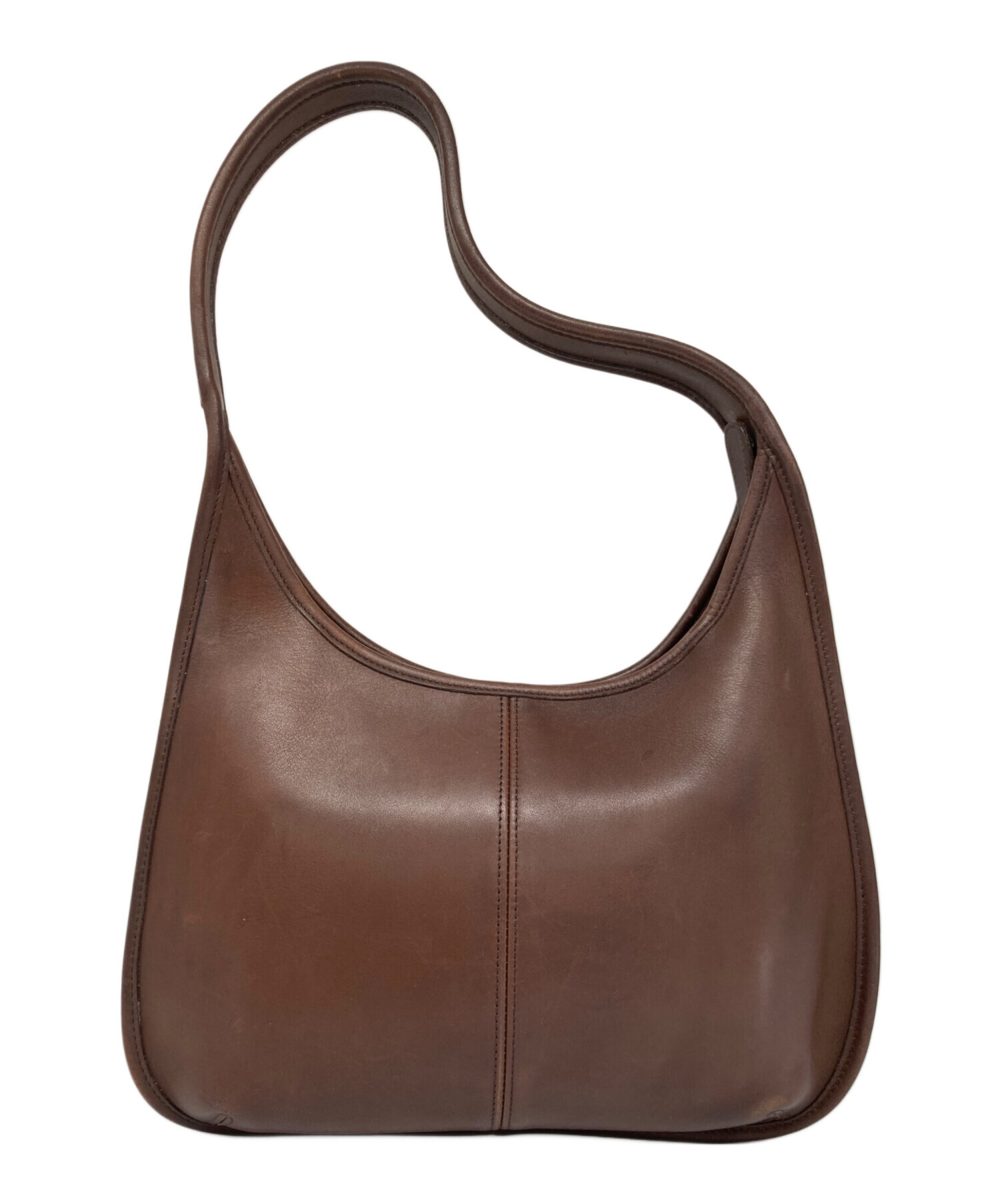 COACH コーチ エルゴ　9029 ワンショルダーバッグ レザー ブラウン 中古・古着通販】COACH (コーチ) エルゴワンショルダーバッグ ブラウン