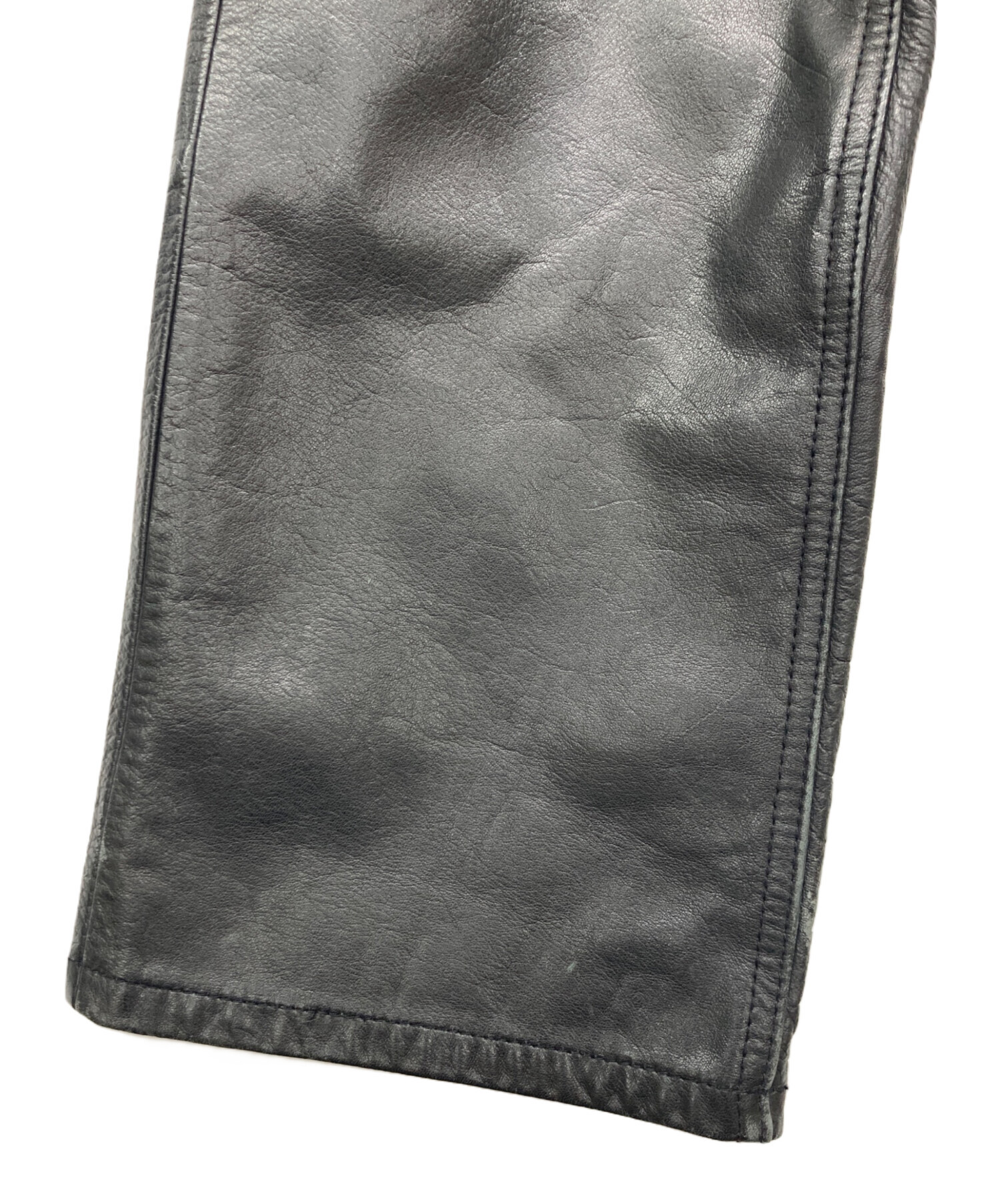 中古・古着通販】OLD GAP (オールドギャップ) STRAIGHT FIT レザー