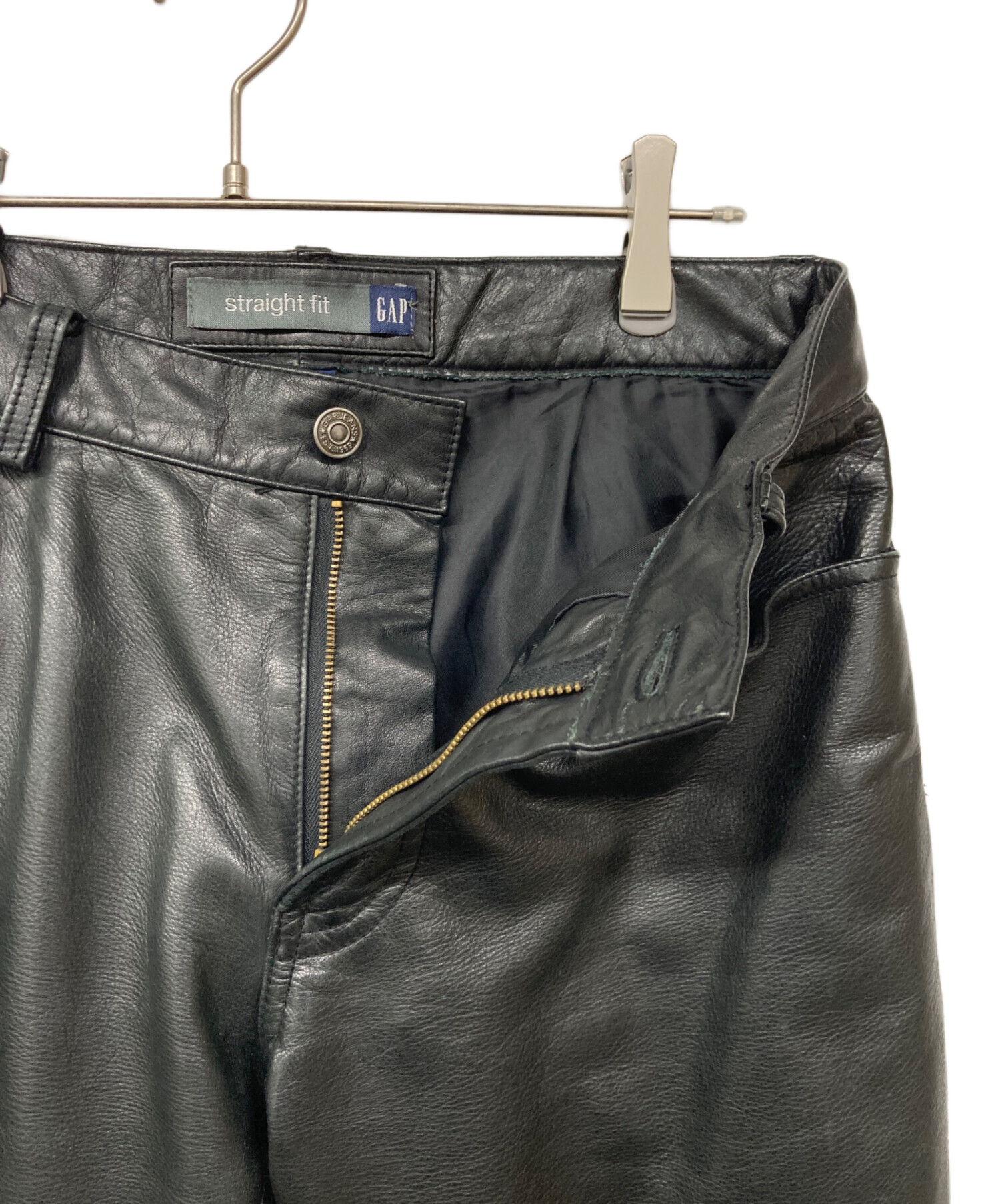 中古・古着通販】OLD GAP (オールドギャップ) STRAIGHT FIT レザー