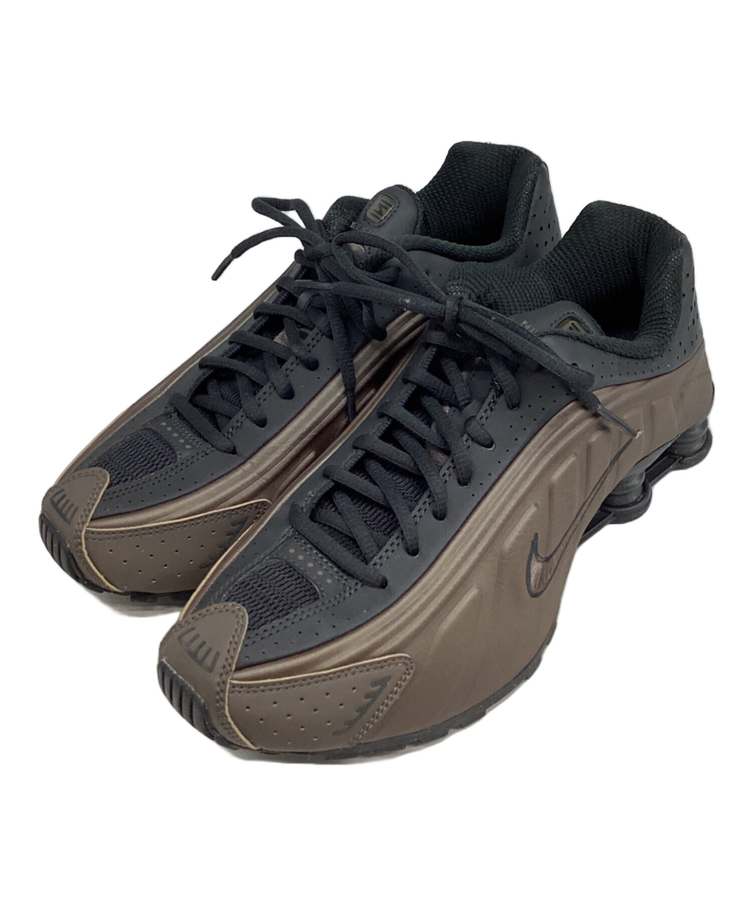 中古・古着通販】NIKE (ナイキ) SHOX R4 ブラウン サイズ:US W9 
