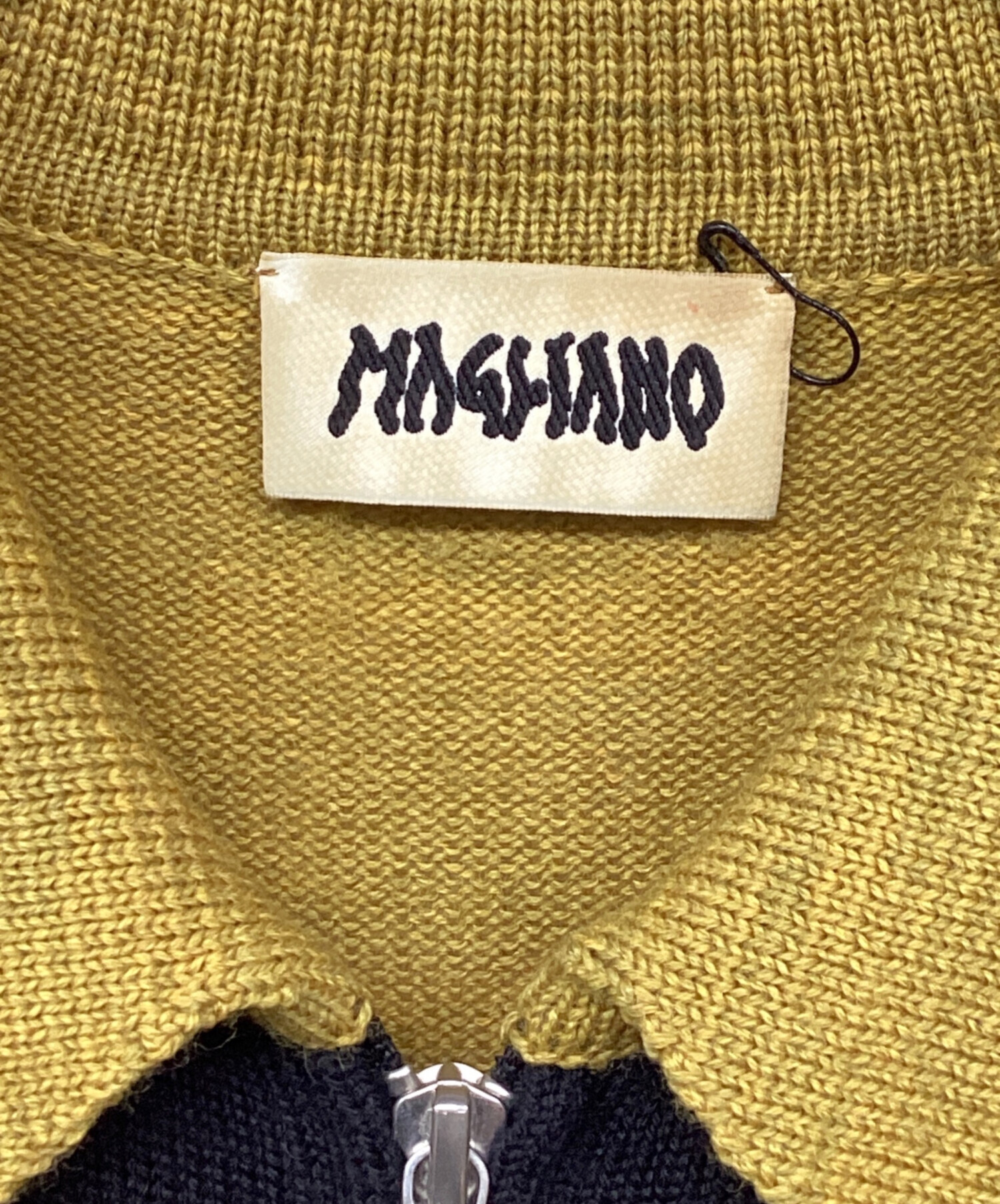 中古・古着通販】MAGLIANO (マリアーノ) OPTICAL KNITTED SHIRT