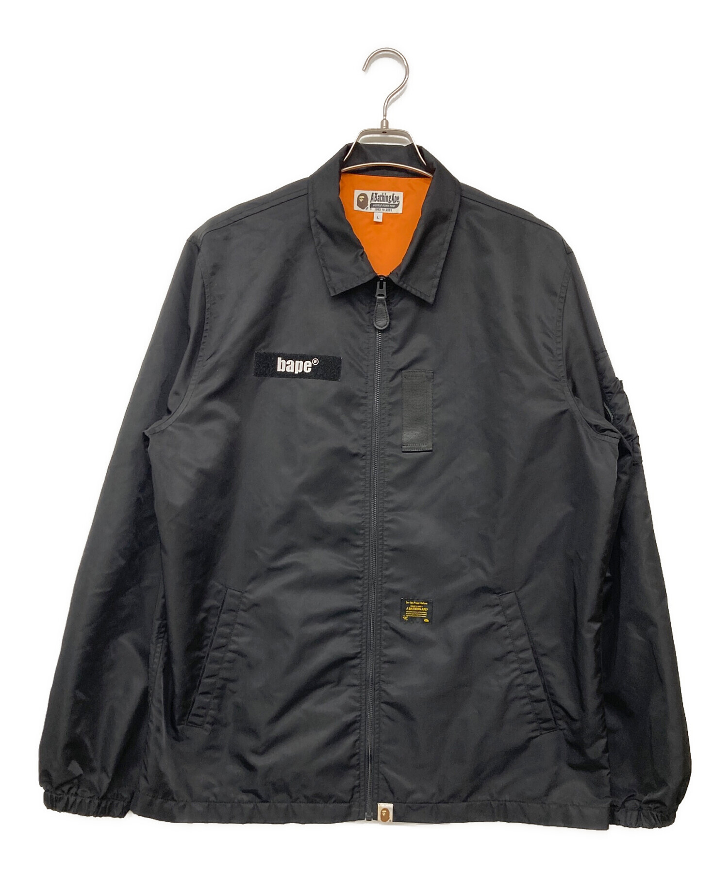 A BATHING APE コーチジャケット　Lサイズ　年代物　エイプ A BATHING APE コーチジャケット Lサイズ 年代物 エイプ A BATHING APE