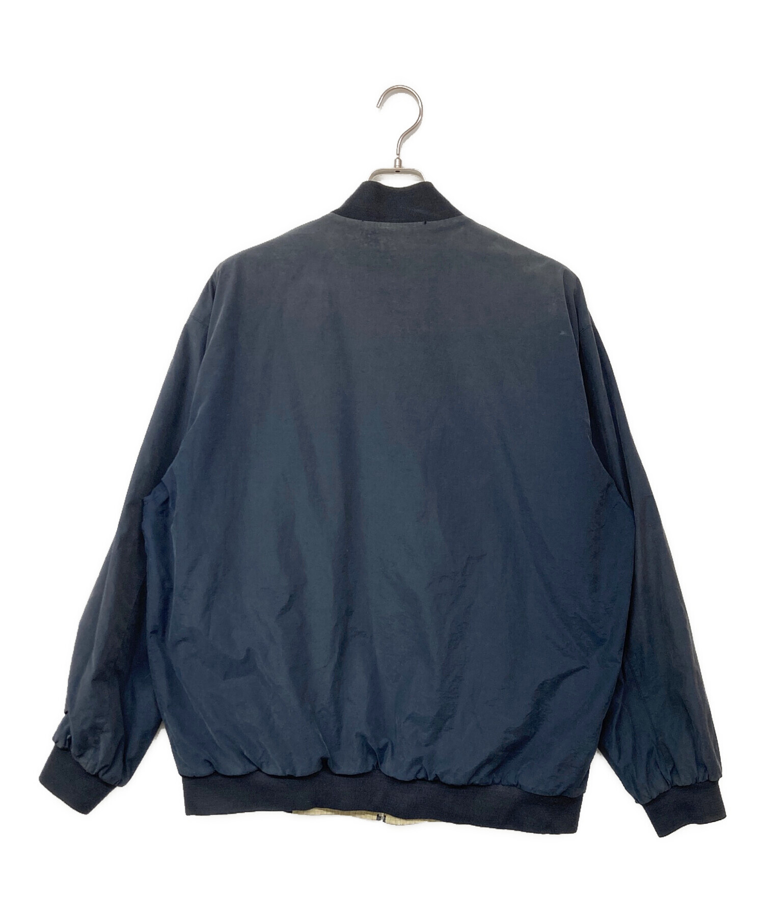 ラコステ　８０ｓ　ブルゾン　リバーシブル　ネイビー　美品 ラコステ Lacoste 80s ブルゾン リバーシブル ネイビー