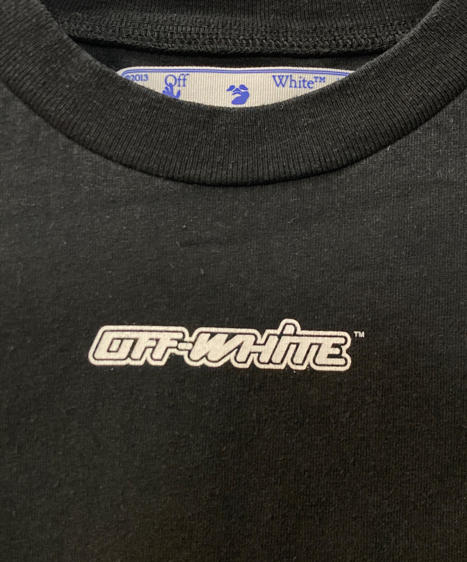 中古・古着通販】OFFWHITE (オフホワイト) ARROW SLIM T-SHIRT バック