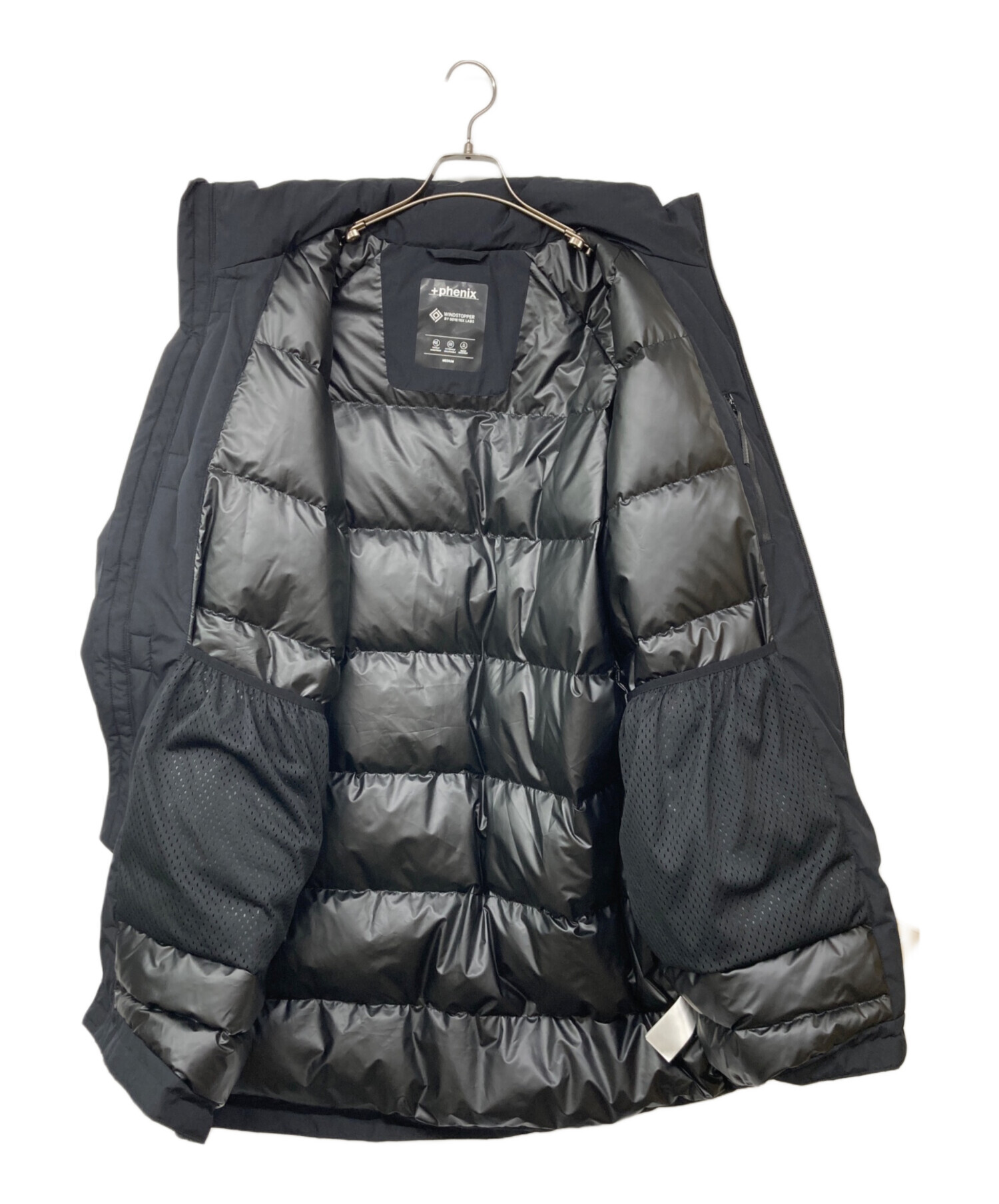 中古・古着通販】+PHENIX (フェニックス) L-7 DOWN COAT ブラック