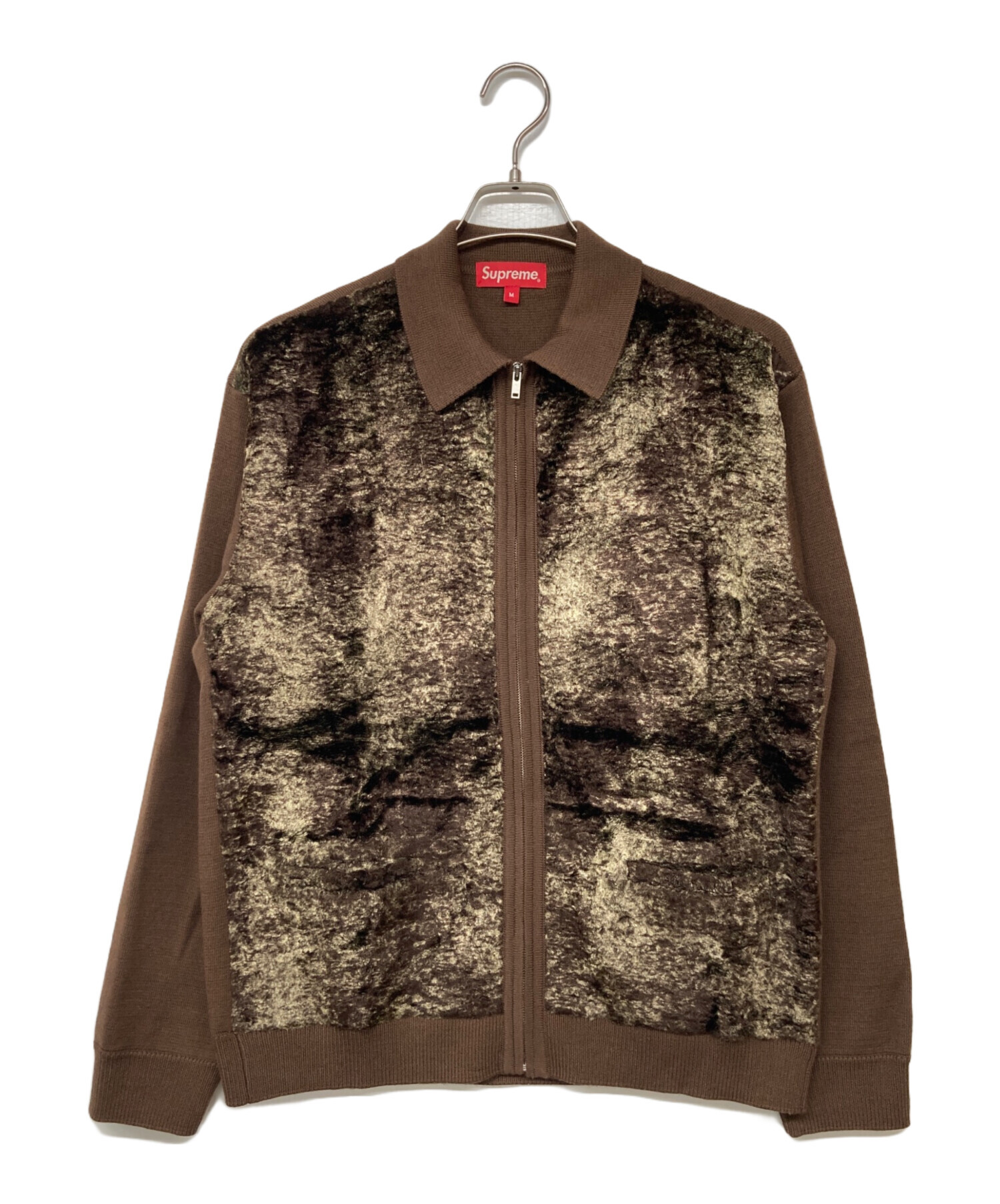 トップス supreme Faux Fur Zip Up Cardigan 中古・古着通販】SUPREME (シュプリーム) Faux Fur Zip Up Cardigan