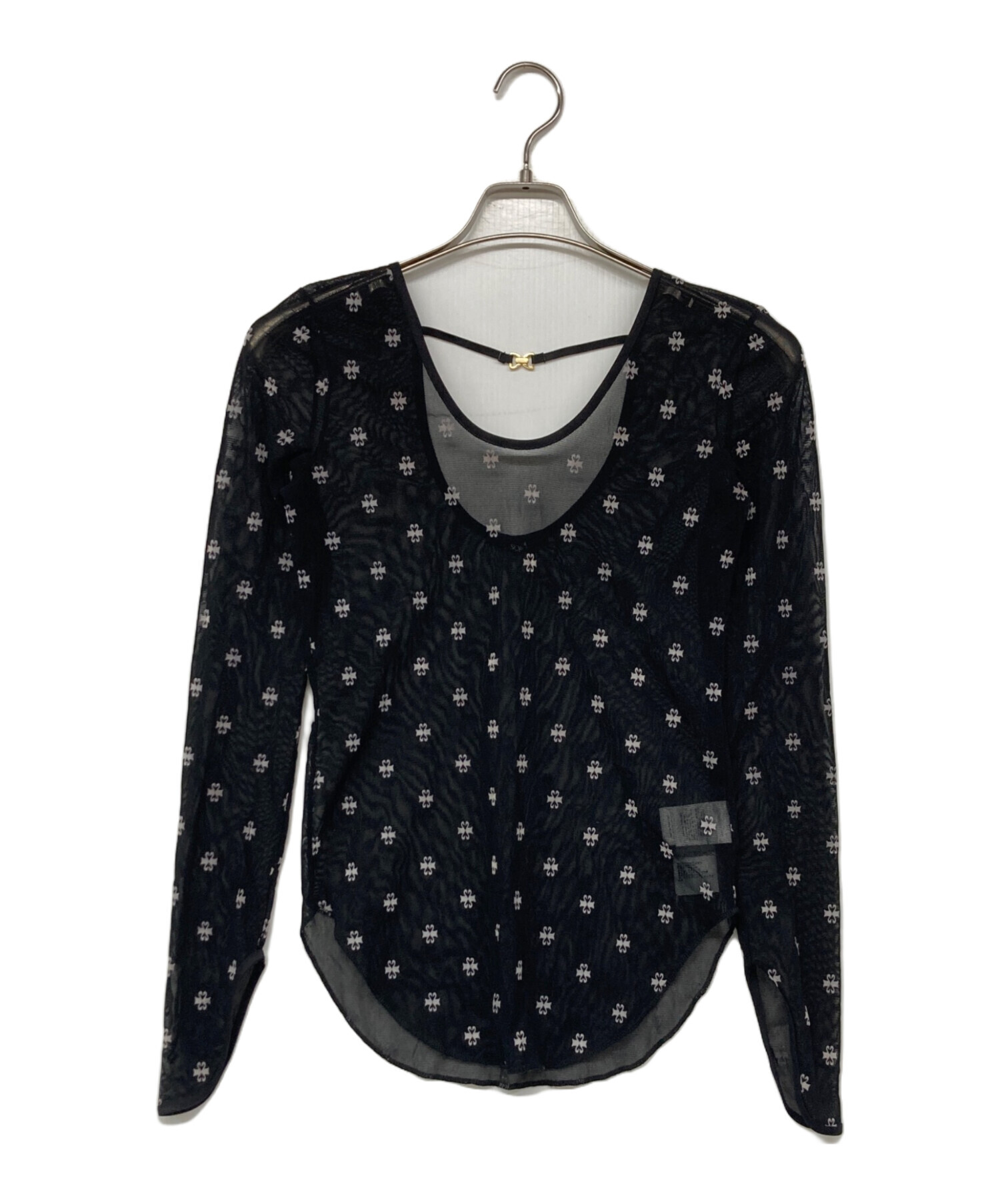 【未使用】SORIN SWAN LAKE U-NECK TOP ブラック 中古・古着通販】SORIN (ソリン) SWAN LAKE U-NECK TOP ブラック