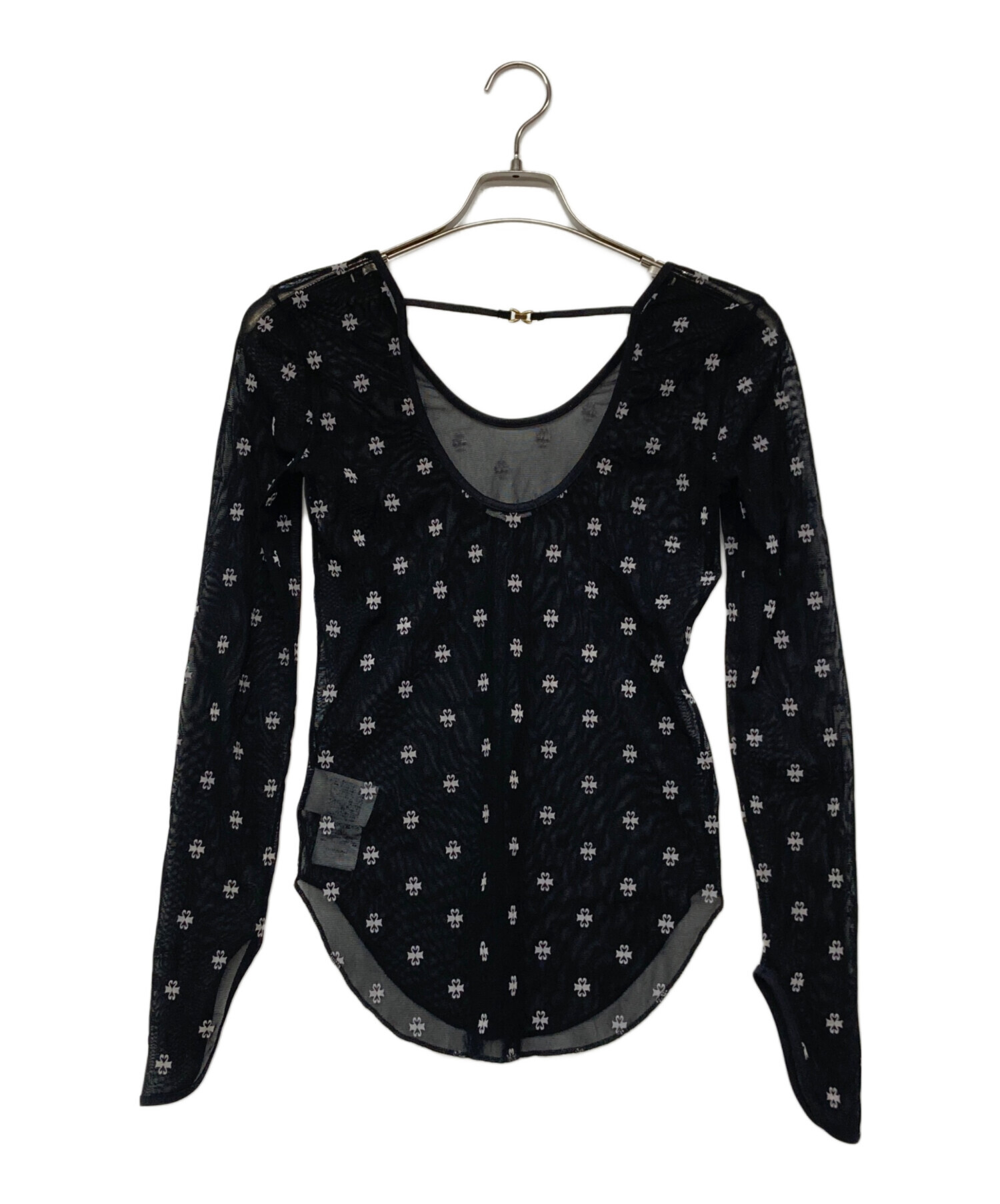 中古・古着通販】SORIN (ソリン) SWAN LAKE U-NECK TOP ブラック