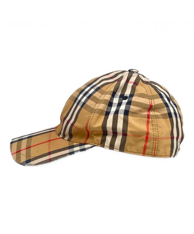 中古・古着通販】BURBERRY (バーバリー) ノバチェックコットンキャップ