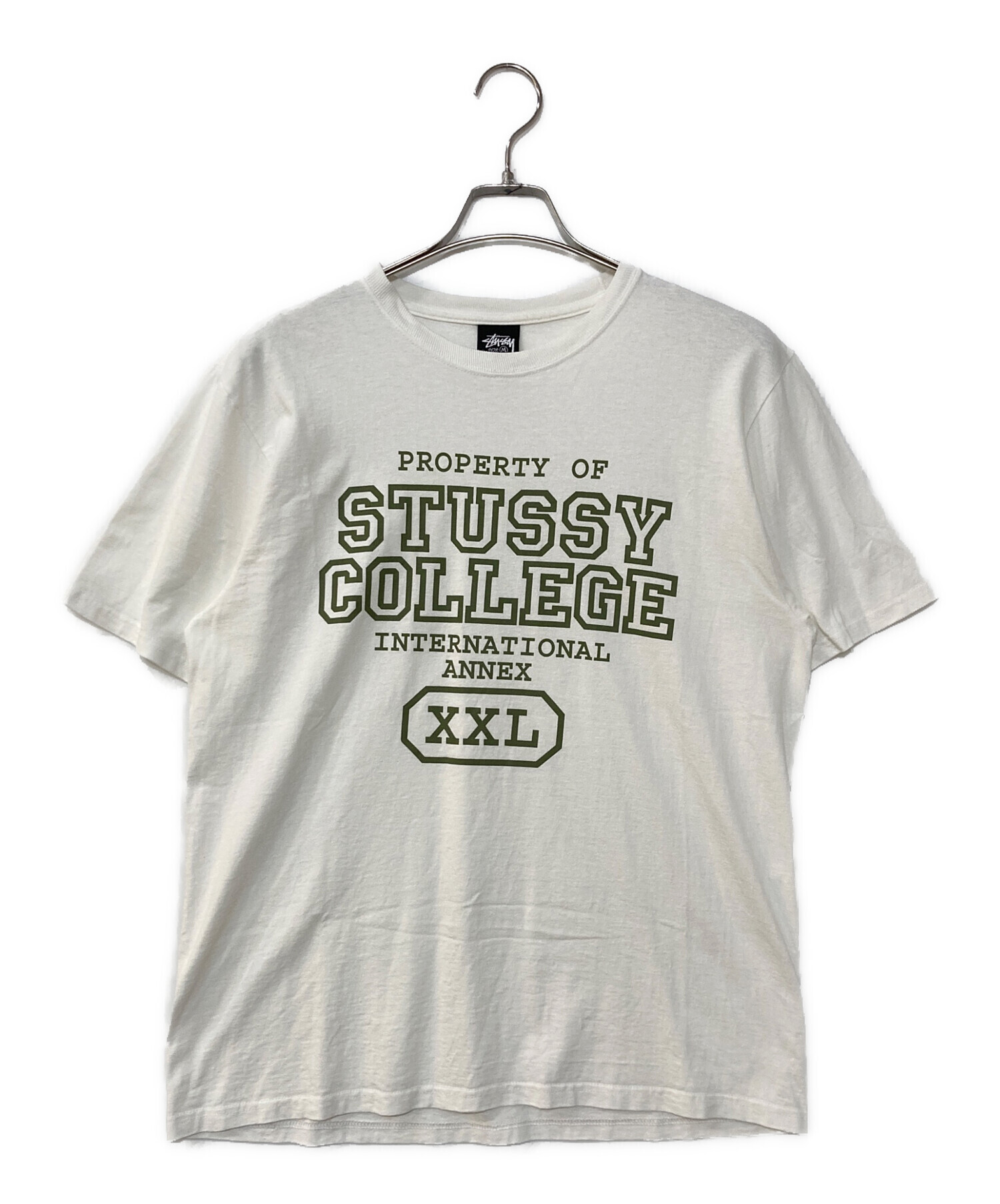中古・古着通販】stussy (ステューシー) Tee White Property Of 