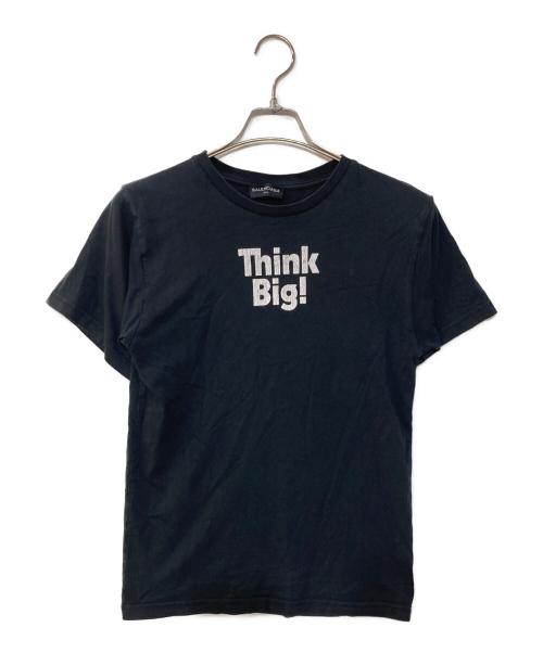 中古・古着通販】BALENCIAGA (バレンシアガ) Think Big! Tee ブラック