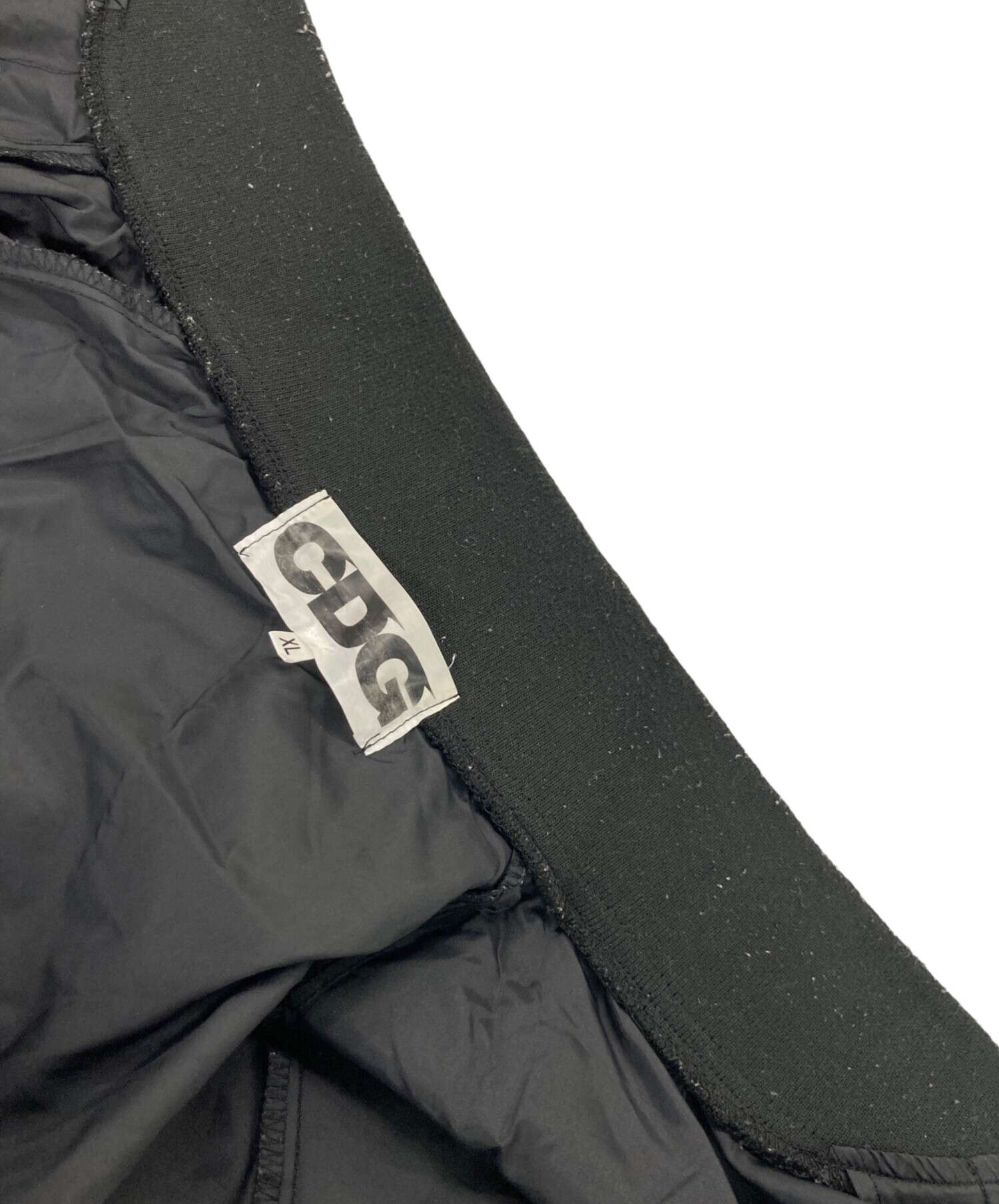 中古・古着通販】CDG (シーディージー) Varsity Jacket ブラック 