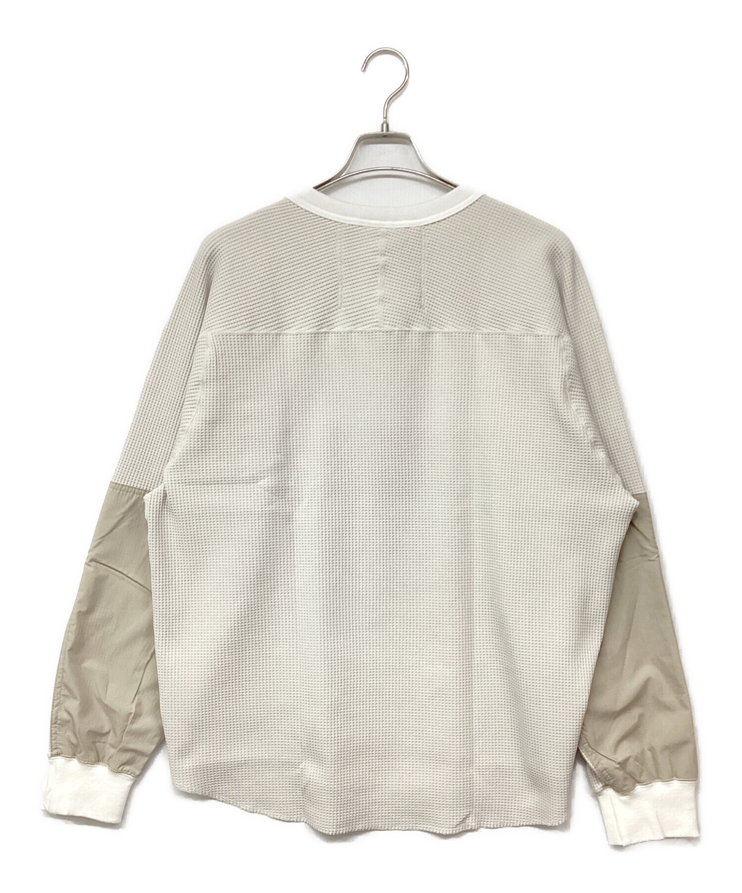 中古・古着通販】meanswhile (ミーンズワイル) SOLOTEX Waffle L/S Tee 
