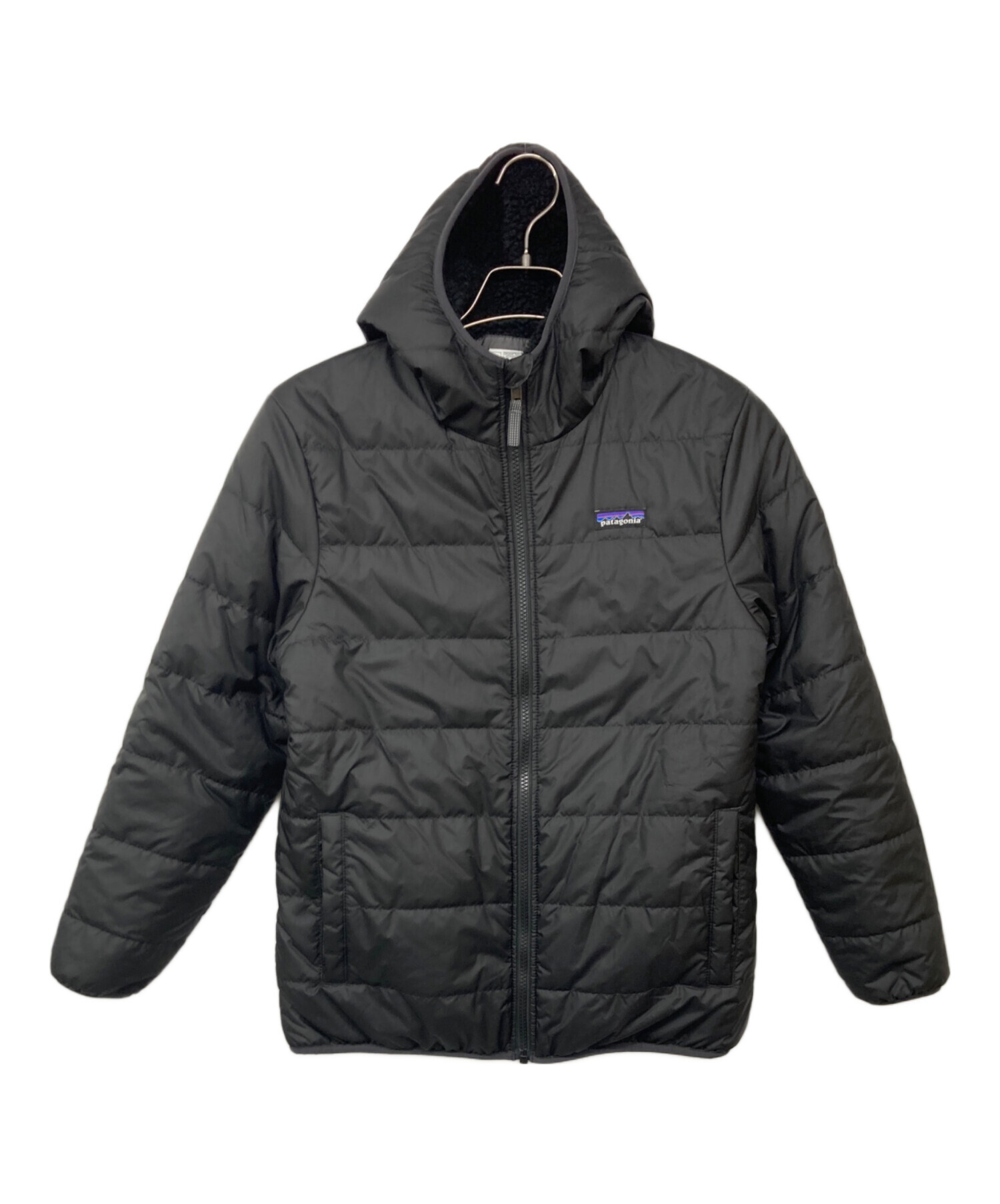 patagonia ブラック リバーシブルジャケット キッズXL PATAGONIA 