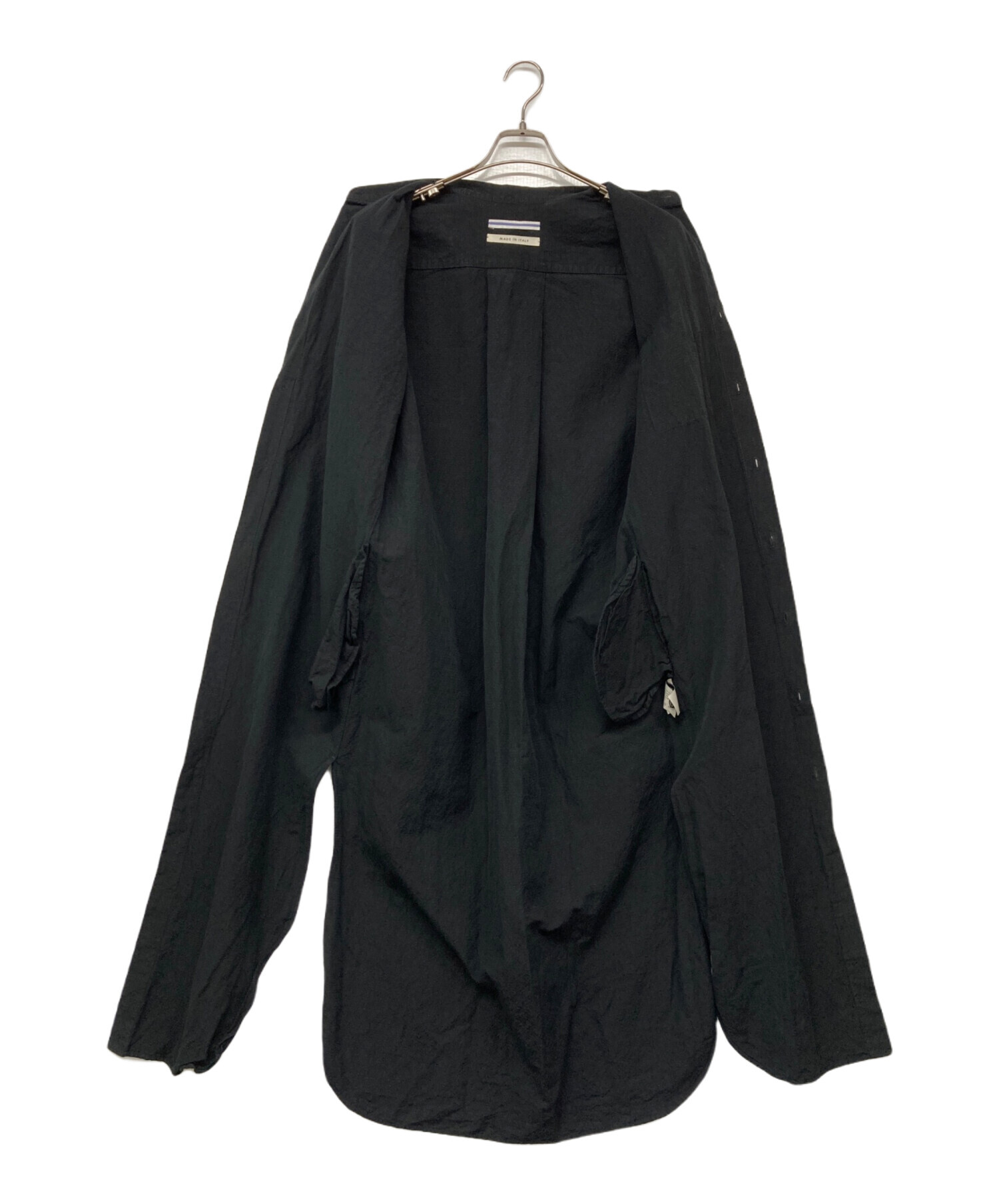 CristaSeya クリスタセヤ ブラウス S 黒 【古着】【中古】【送料無料】 中古・古着通販】Cristaseya (クリスタセヤ) シャツワンピース