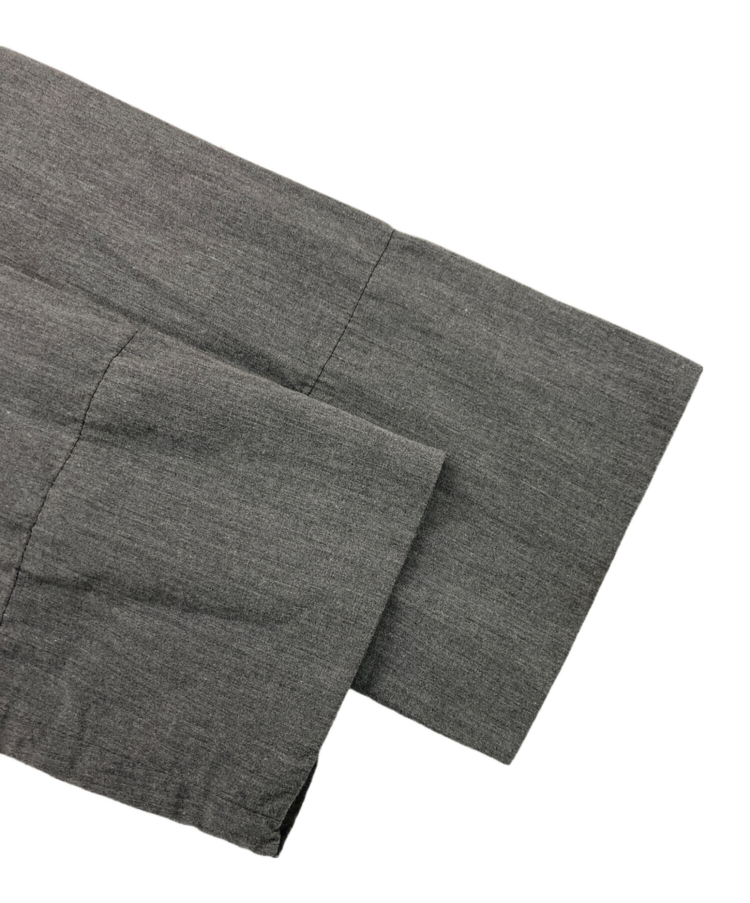 ✨希少✨ブラックコムデギャルソン　長袖　チャイナジャケット　シャツ　グレー　男女 中古・古着通販】BLACK COMME des GARCONS (ブラックコムデギャルソン