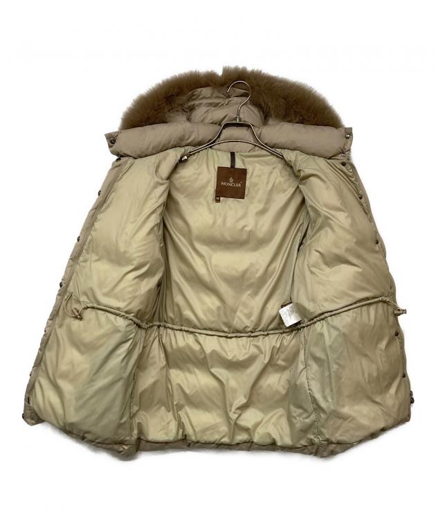 中古・古着通販】MONCLER (モンクレール) ダウンジャケット ベージュ