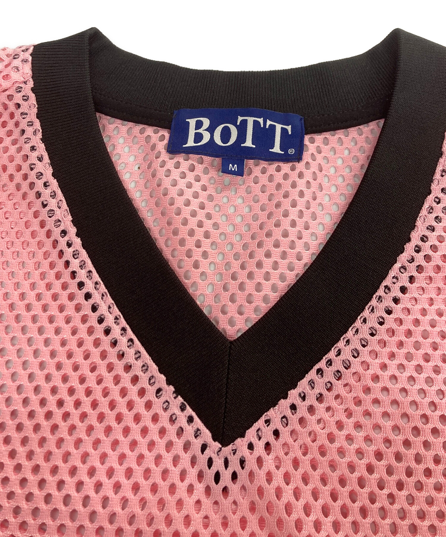 中古・古着通販】BoTT (ボット) Mesh Football Shirt ピンク サイズ:M