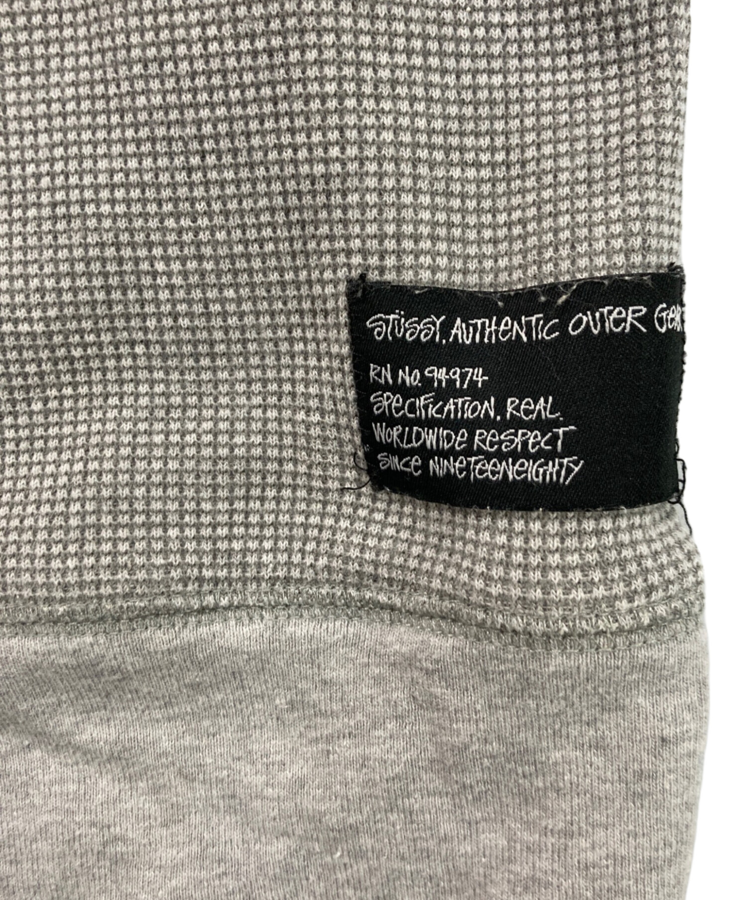 中古・古着通販】stussy (ステューシー) 90's - 00's サーマル