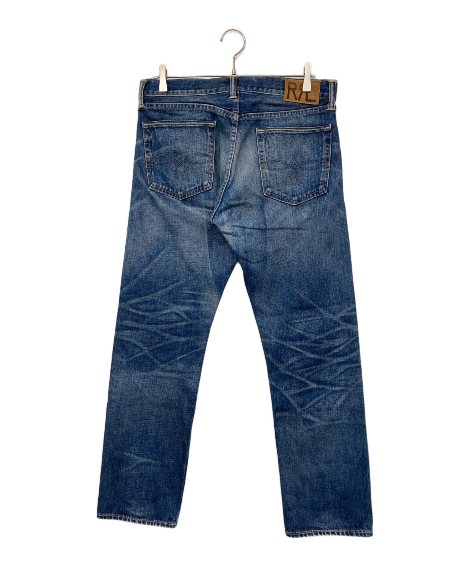 中古・古着通販】RRL (ダブルアールエル) セルビッチデニムパンツ 