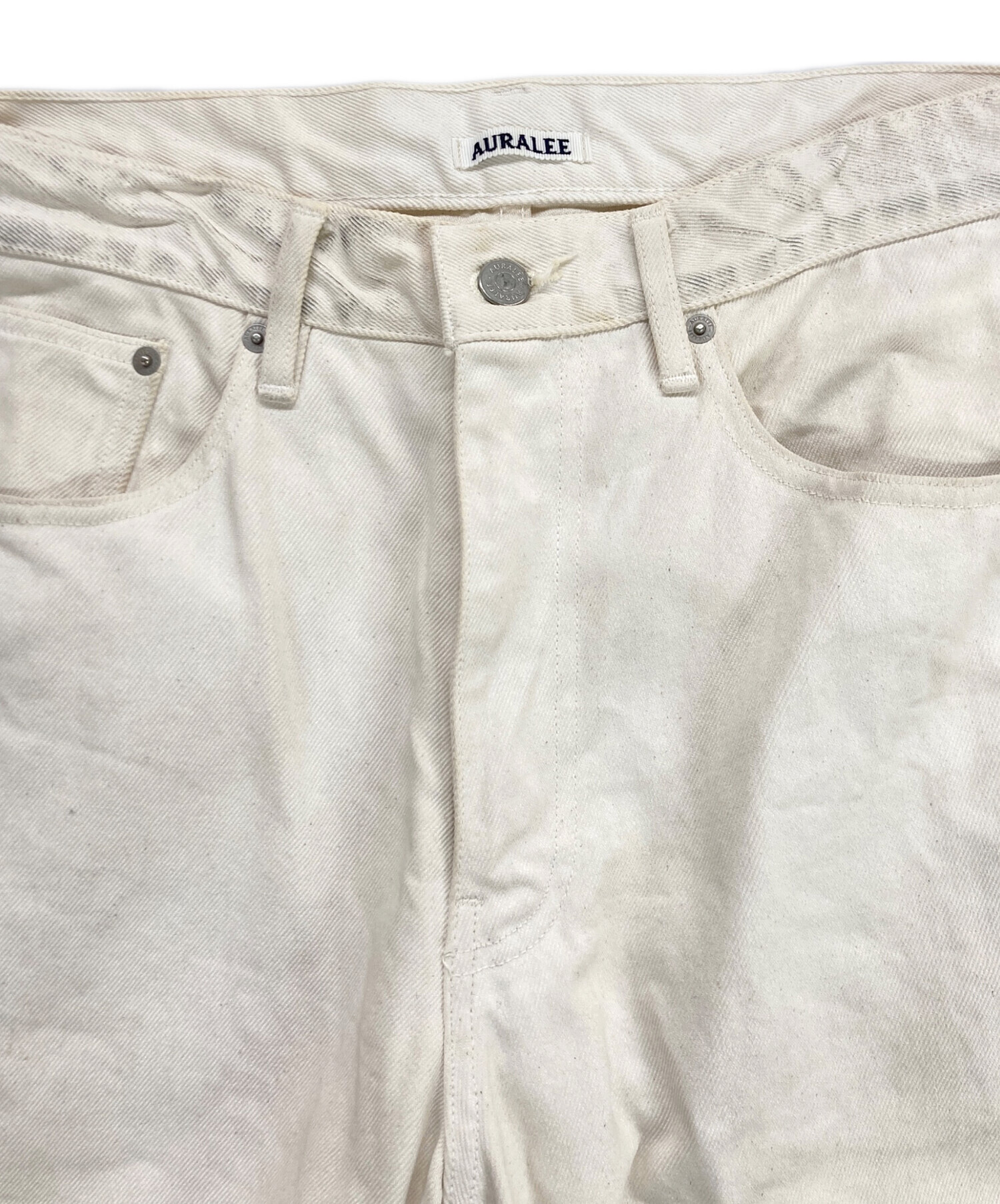 中古・古着通販】AURALEE (オーラリー) HARD TWIST DENIM 5P PANTS