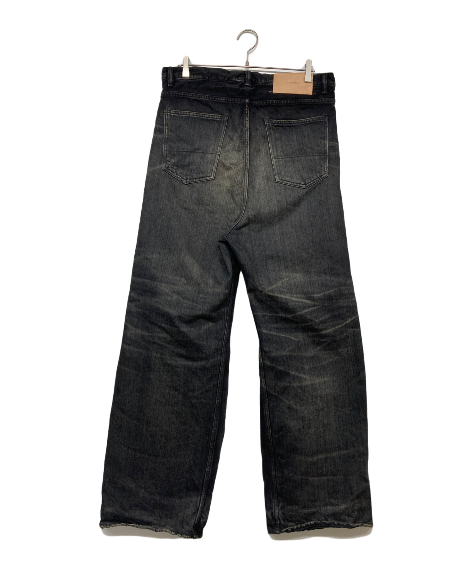 中古・古着通販】SUBLATIONS (サブレーションズ) 2TUCK WIDE DENIM 