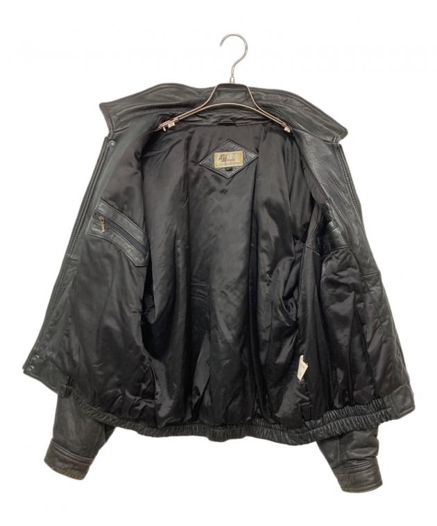 中古・古着通販】san mirage (サンミラージュ) ラムレザーボンバー