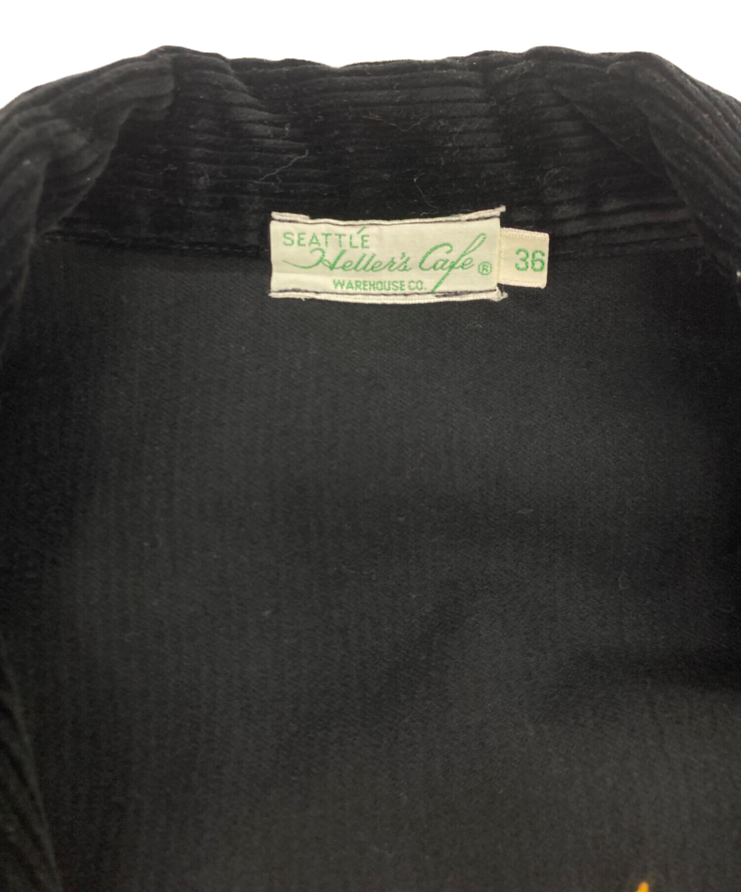 中古・古着通販】Heller's cafe (ヘラーズカフェ) Black Corduroy