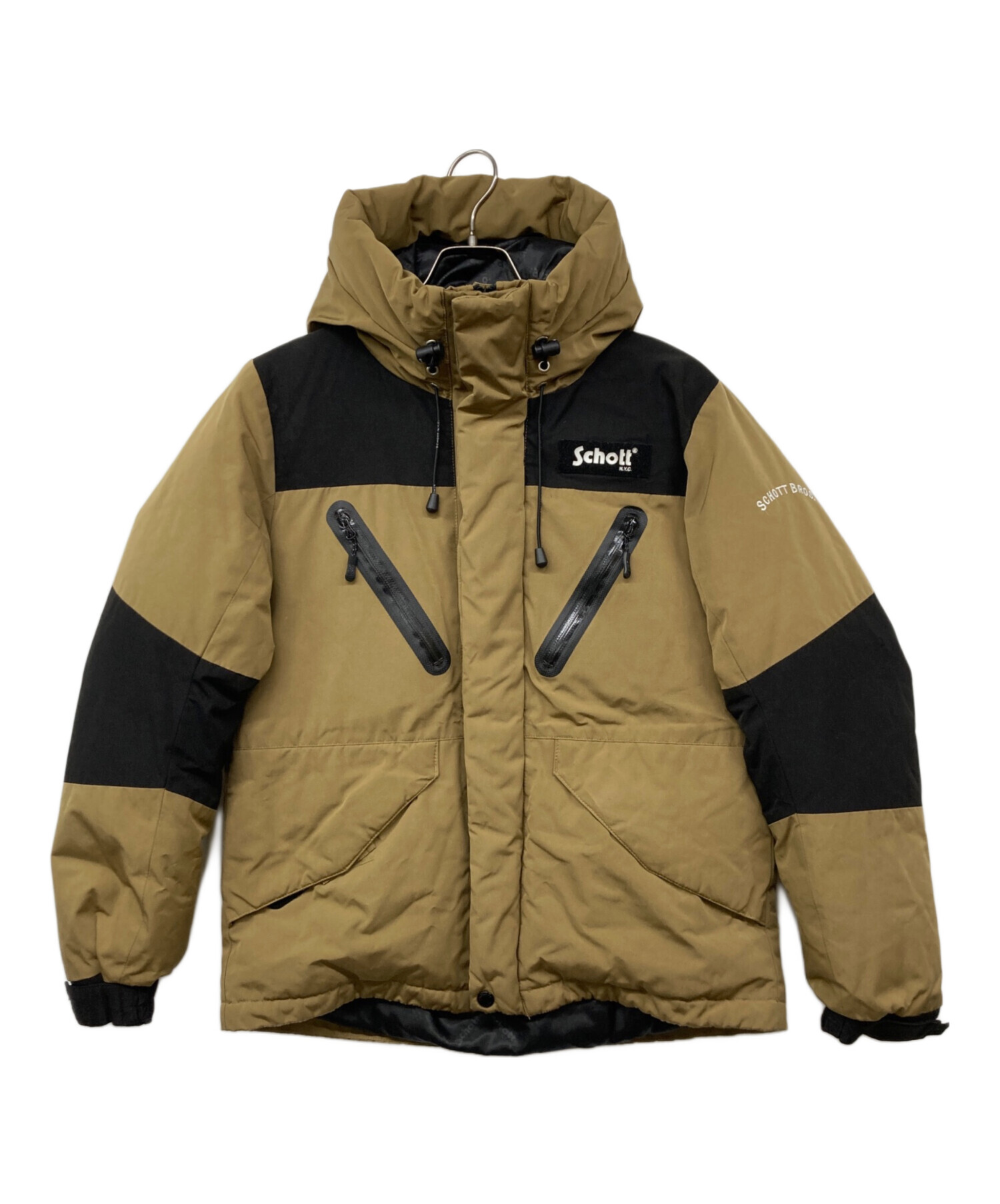 中古品】SCHOTT ショット/ ダウンジャケット/ Sサイズ 古着 ショット 