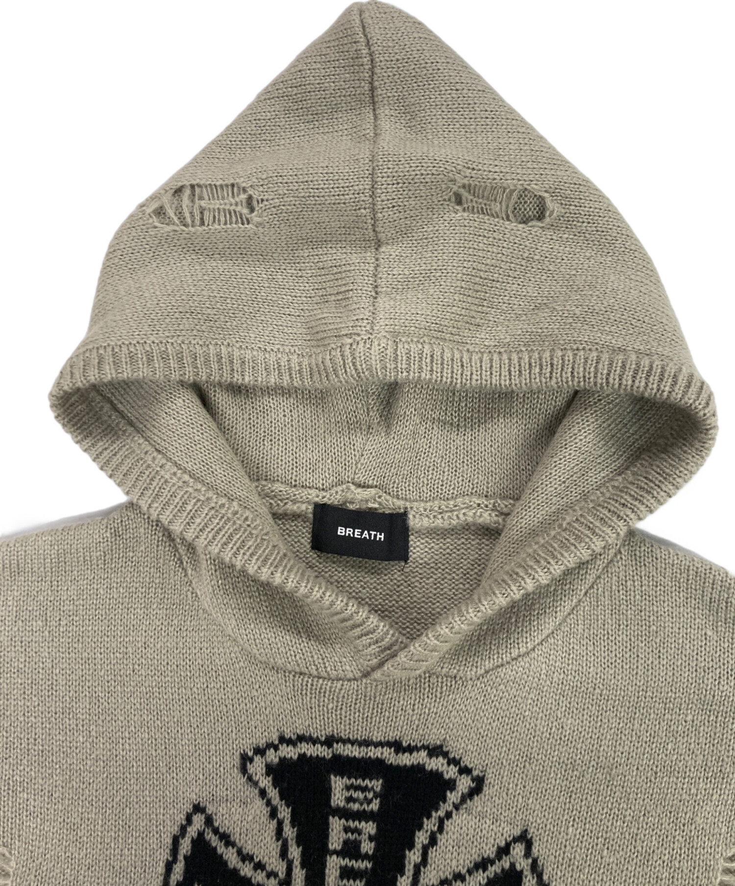 中古・古着通販】BREATH (ブレス) SOUTHSIDE CROSS DAMAGE MOHAIR