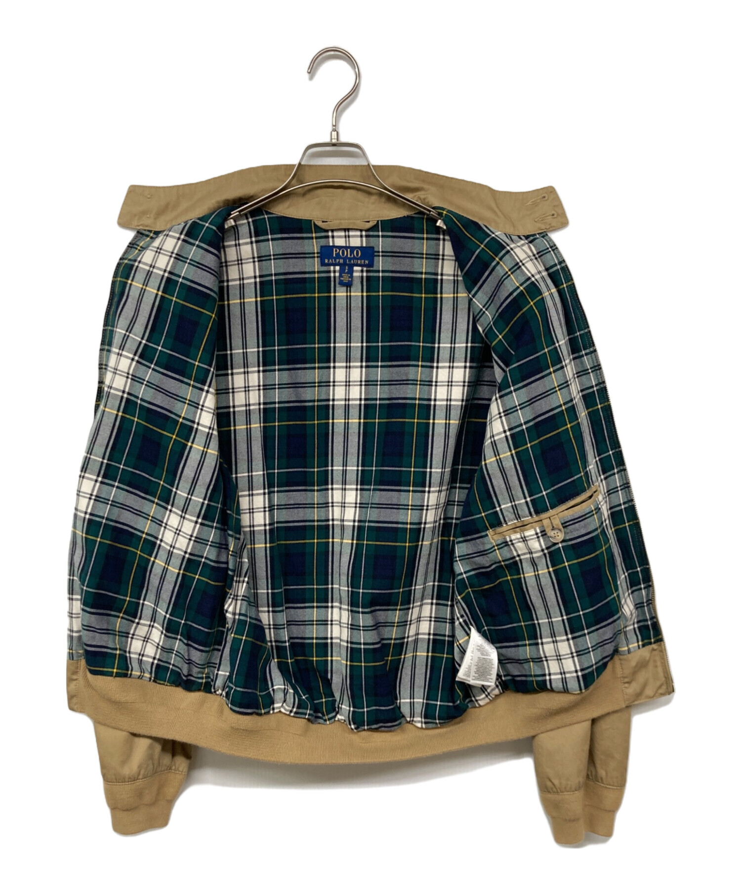 【新品】POLO RALPH LAUREN＊ハリントンジャケット 中古・古着通販】POLO RALPH LAUREN (ポロ・ラルフローレン