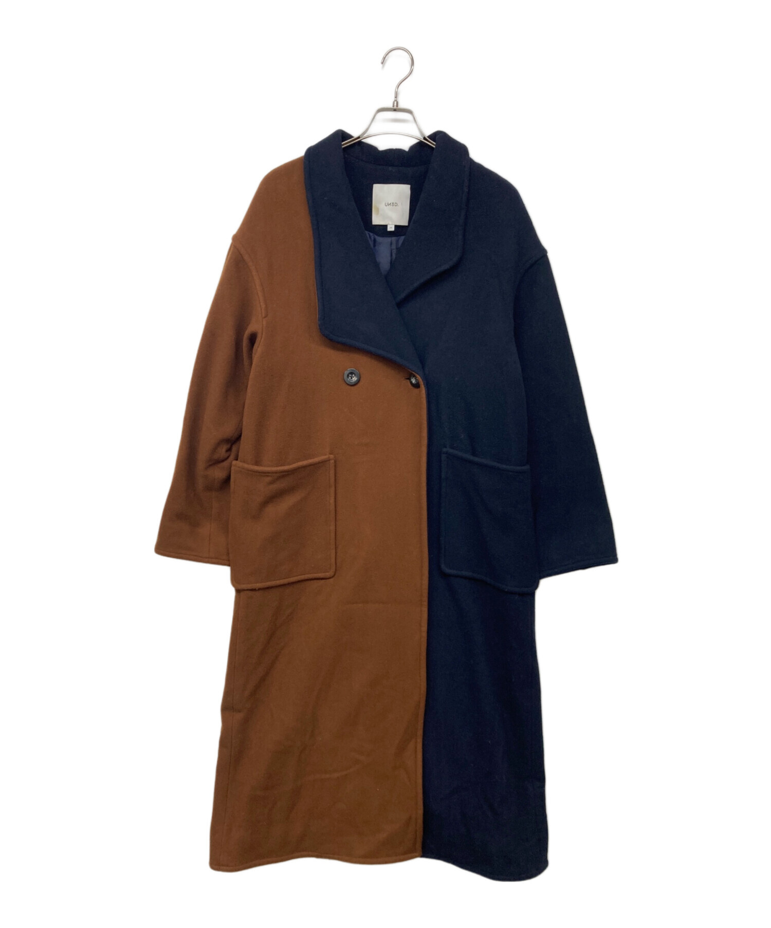 中古・古着通販】UN3D. (アンスリード) ASYMME COLLAR WOOL CT バイ