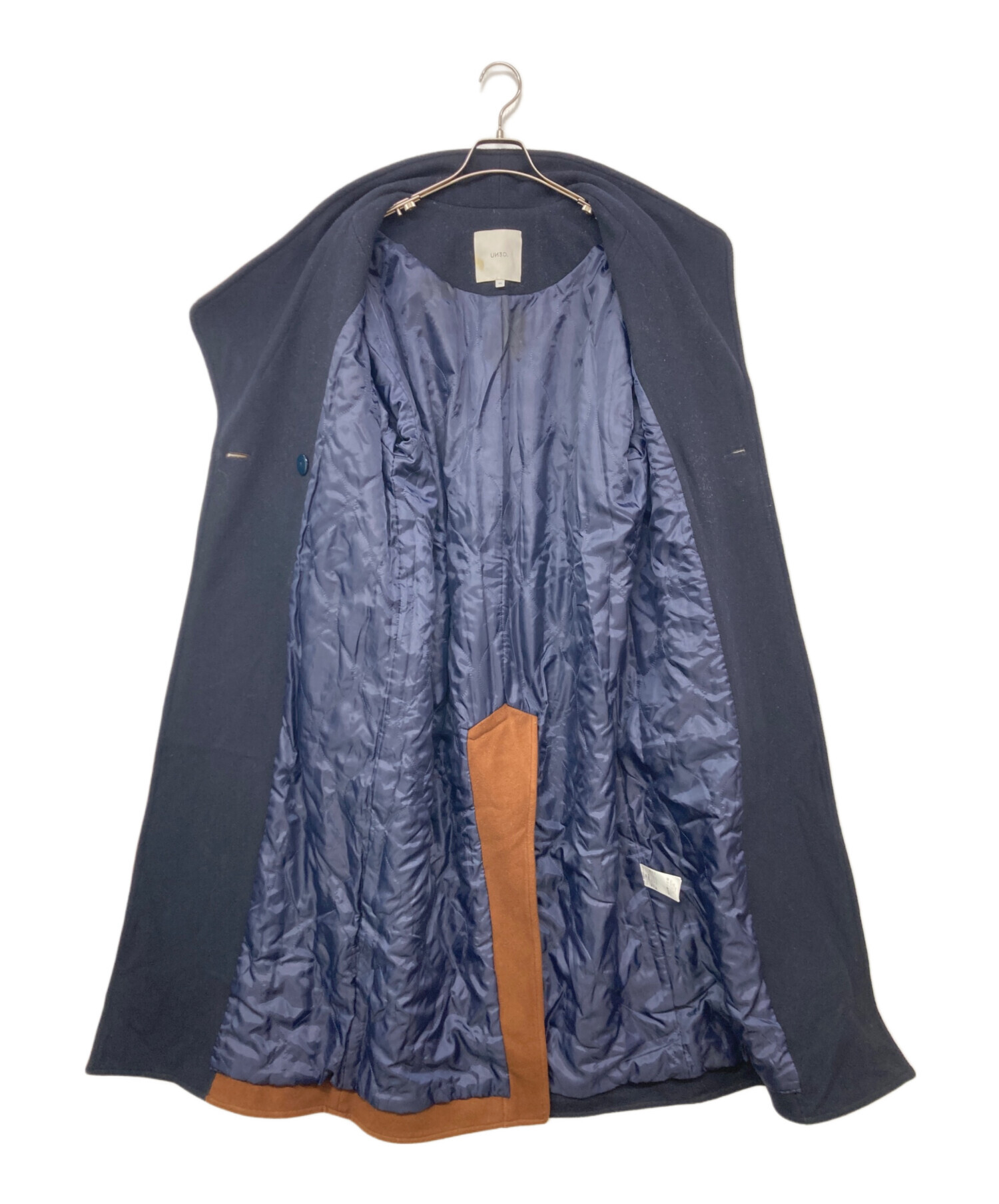 中古・古着通販】UN3D. (アンスリード) ASYMME COLLAR WOOL CT バイ