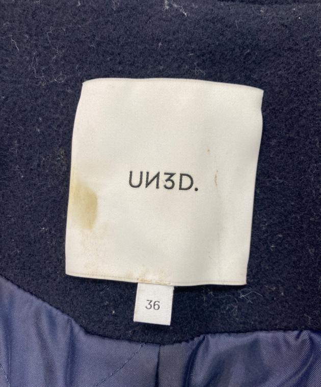 中古・古着通販】UN3D. (アンスリード) ASYMME COLLAR WOOL CT バイ