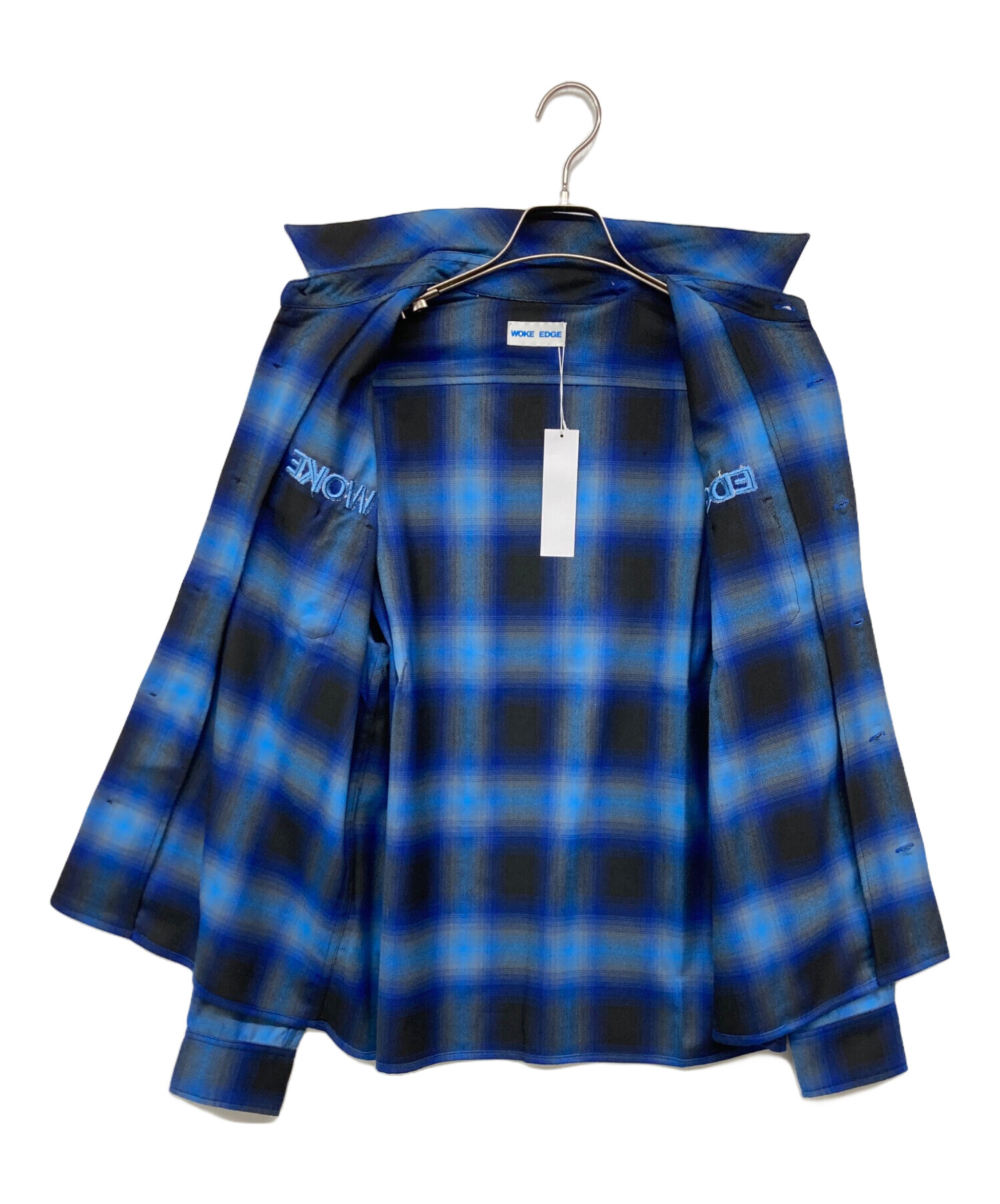 中古・古着通販】WOKE EDGE (ウォーク エッジ) Ombre Shadow Check