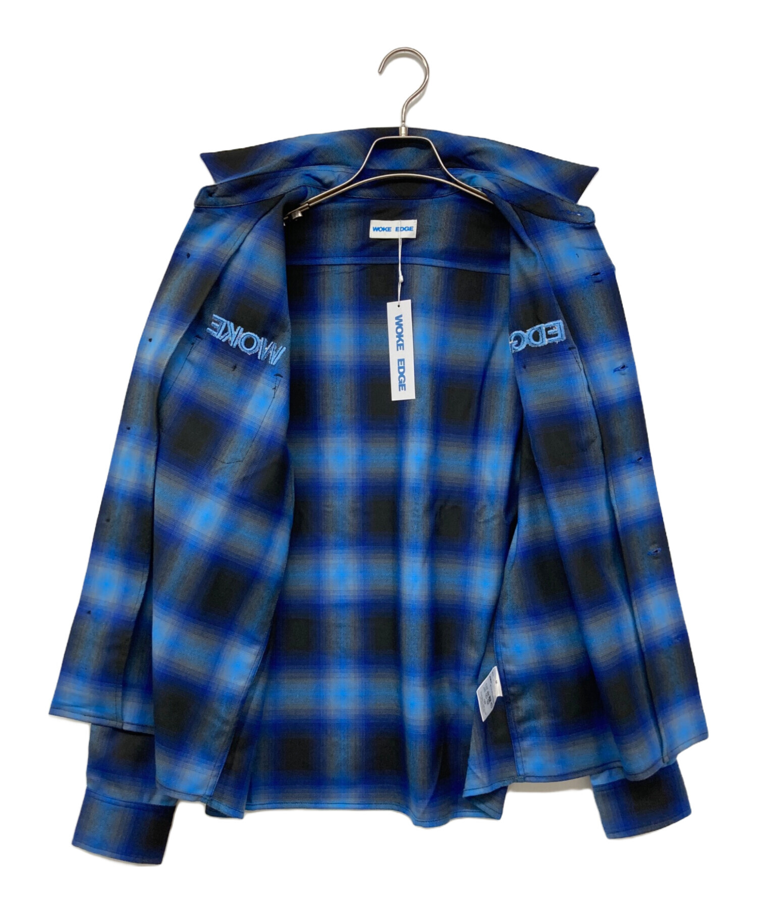 中古・古着通販】WOKE EDGE (ウォーク エッジ) Ombre Shadow Check