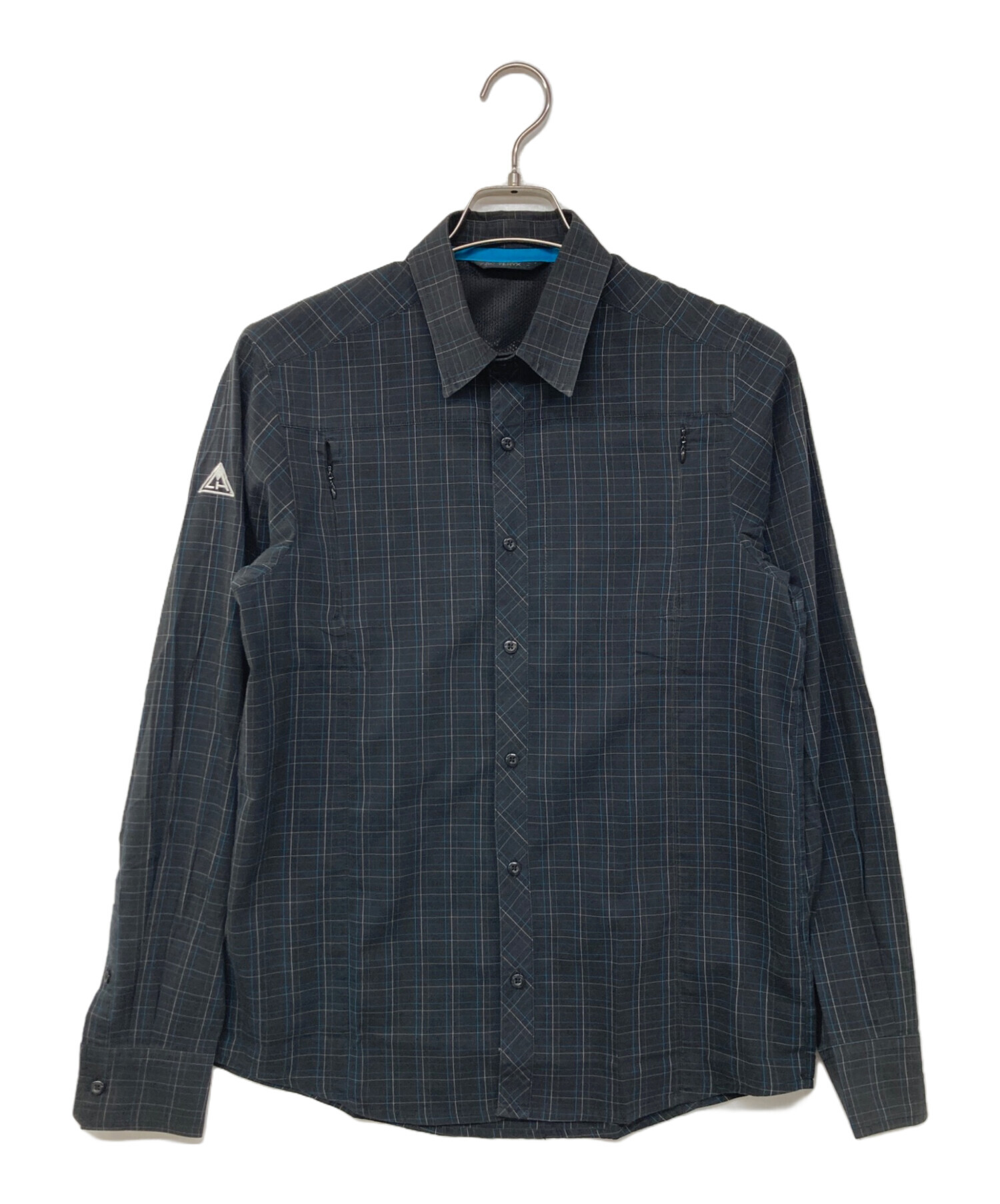 中古・古着通販】ARC'TERYX (アークテリクス) チェックシャツ グレー