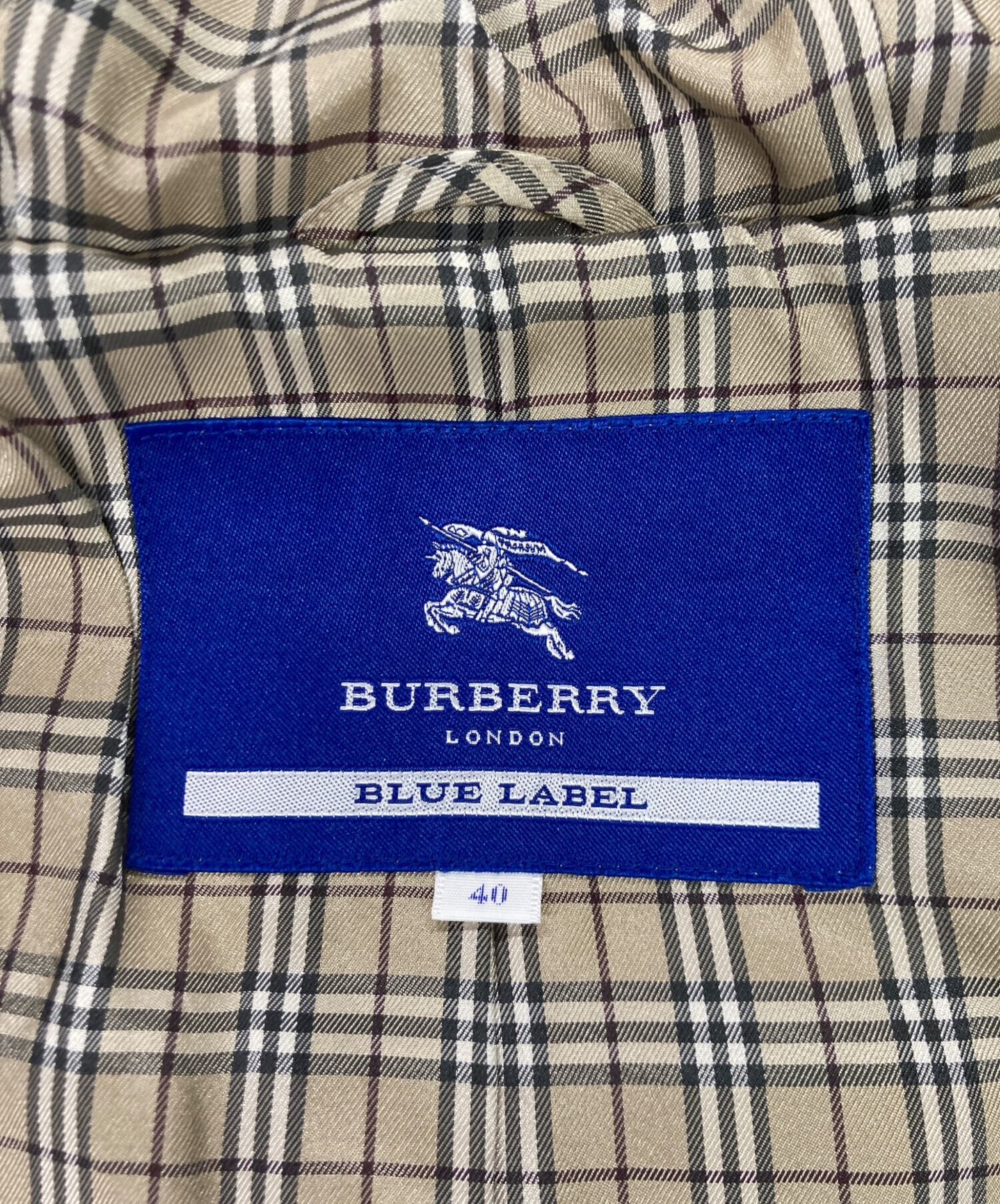 中古・古着通販】BURBERRY BLUE LABEL (バーバリーロンドンブルー