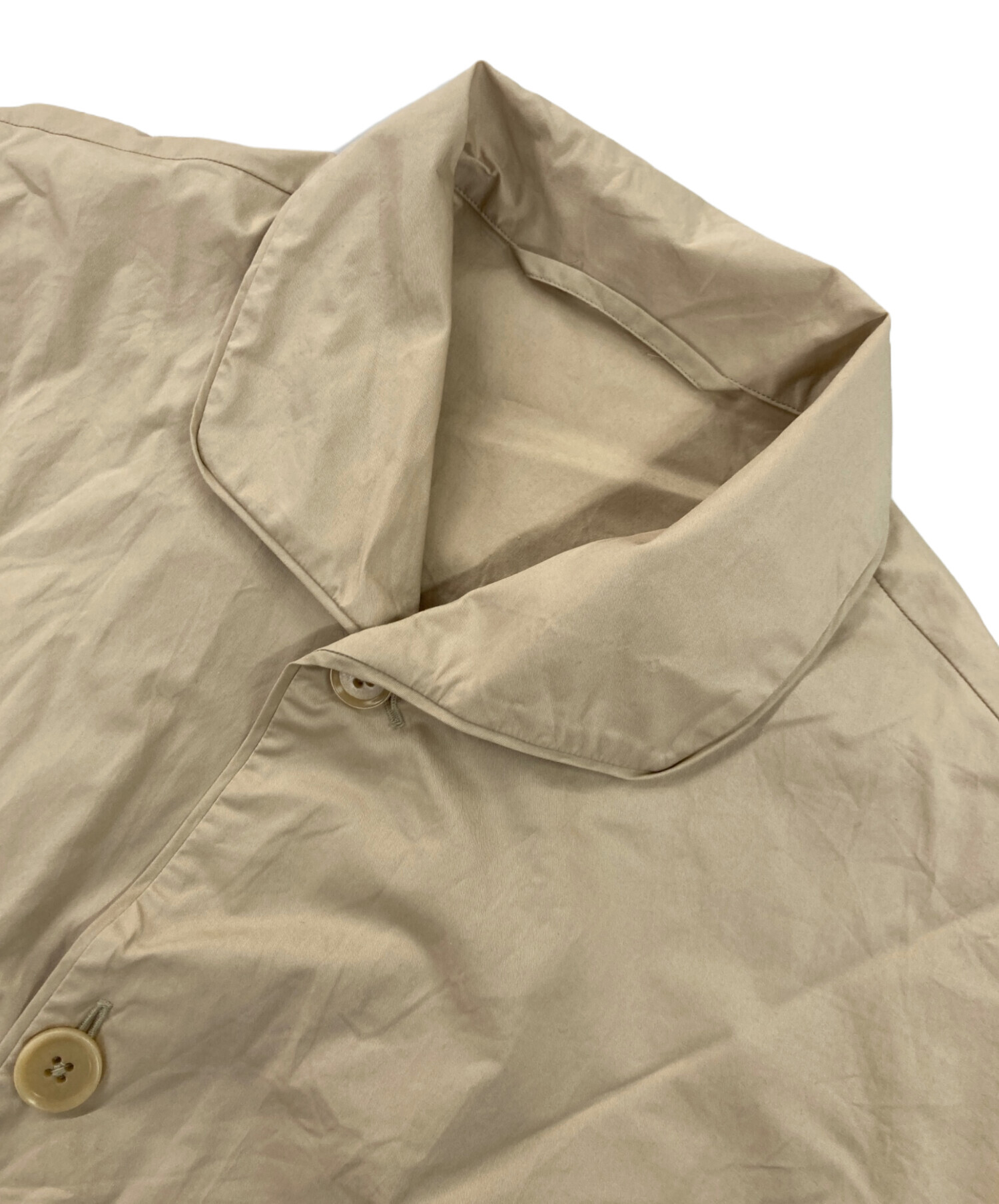 中古・古着通販】LEMAIRE (ルメール) パジャマシャツ ベージュ サイズ