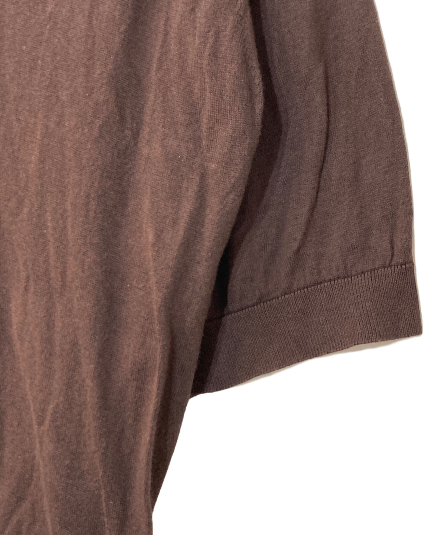 JOHN SMEDLEY ブラウン ポロシャツ M 極美品 JOHN SMEDLEY ブラウン ポロシャツ M 極美品 - メルカリ