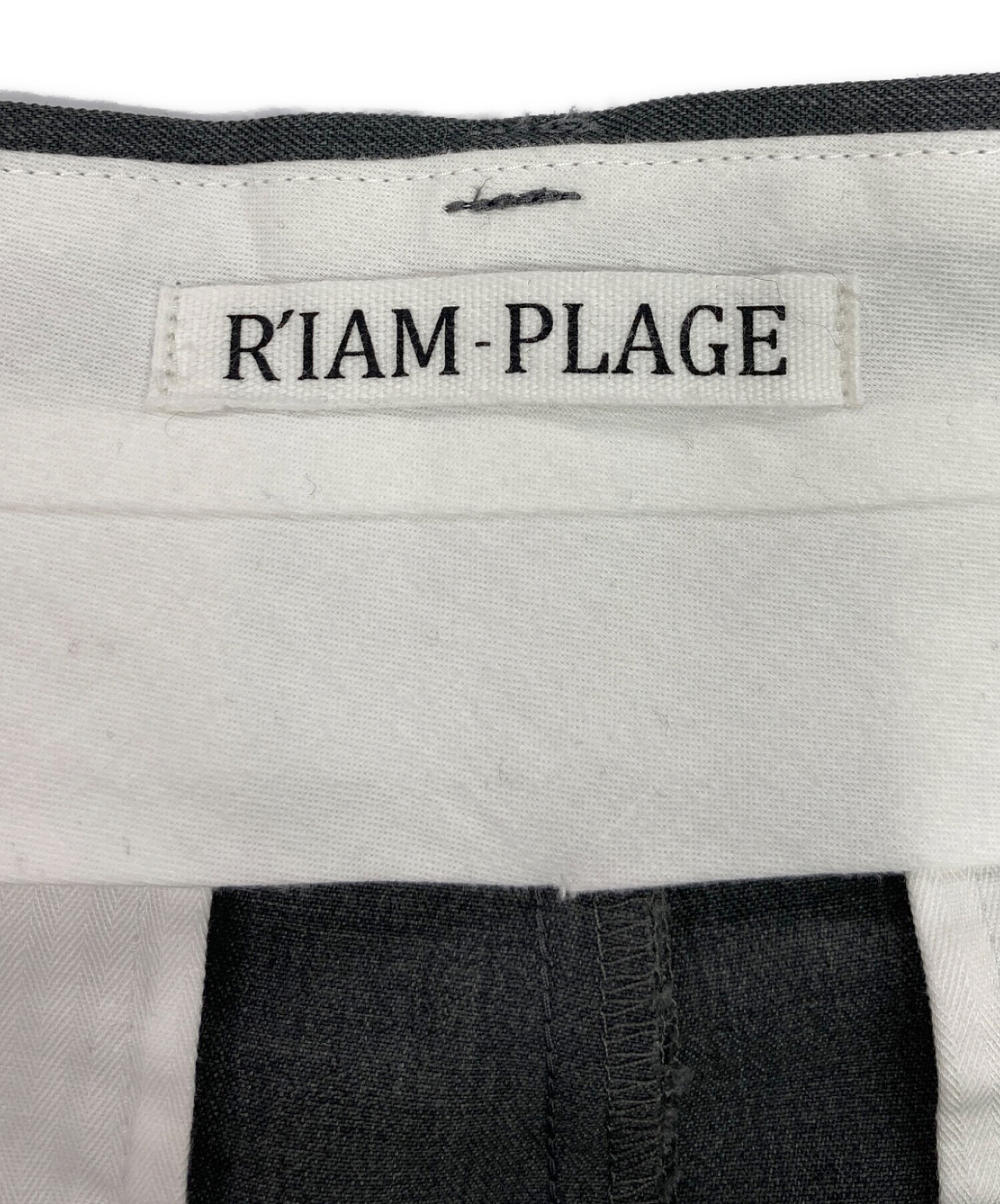 中古・古着通販】Plage (プラージュ) R'IAM エプロンパンツ スラックス
