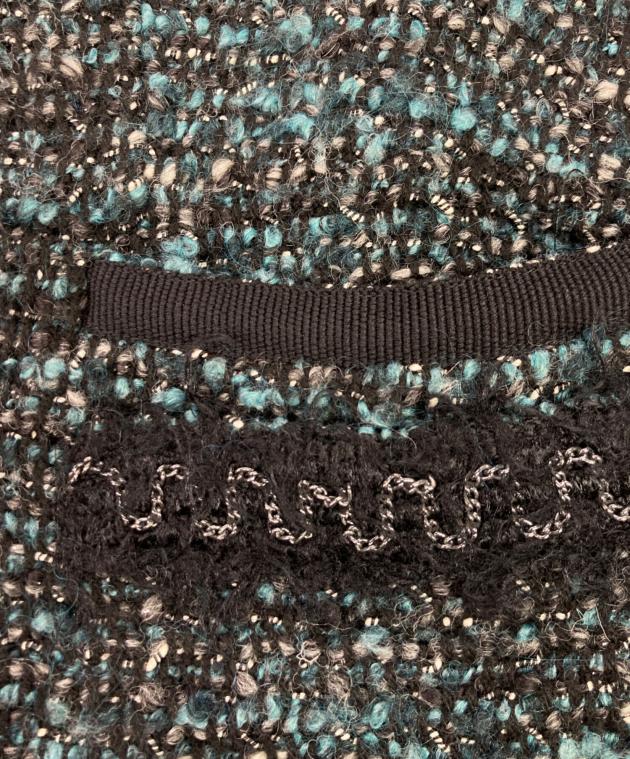 中古・古着通販】MARELLA (マレーラ) ツイード切替ジップジャケット