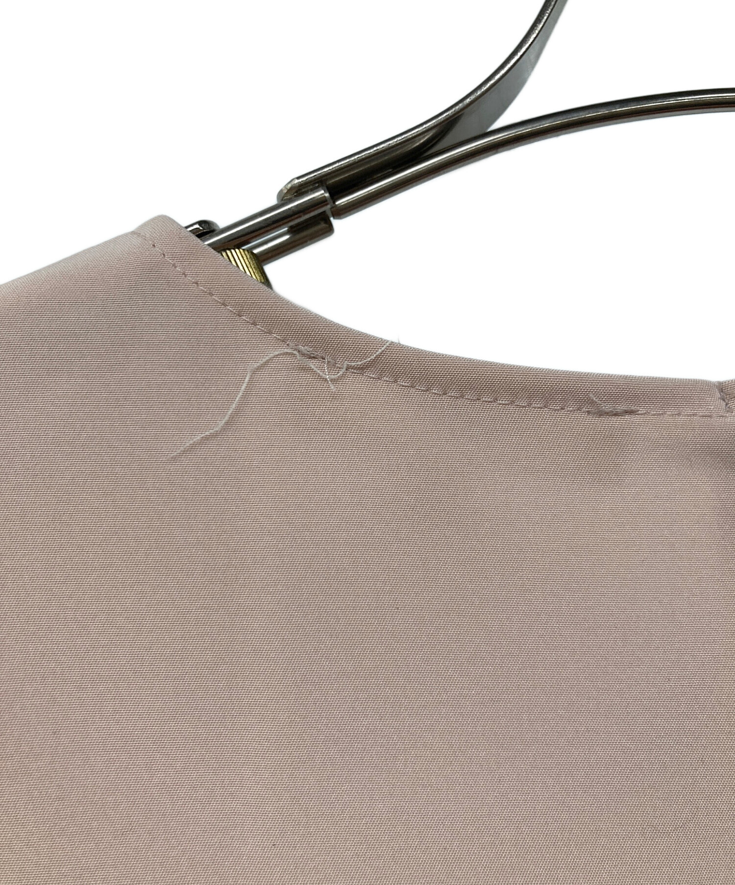 中古・古着通販】yori (ヨリ) ティアードギャザーブラウス ピンク