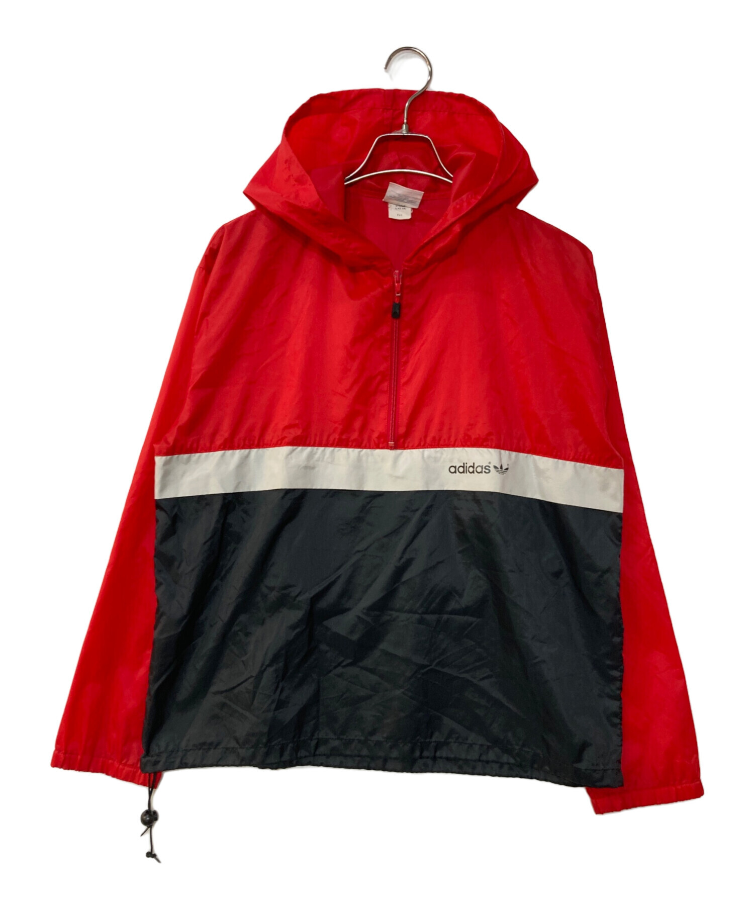 中古・古着通販】adidas (アディダス) 70's アノラックパーカー レッド