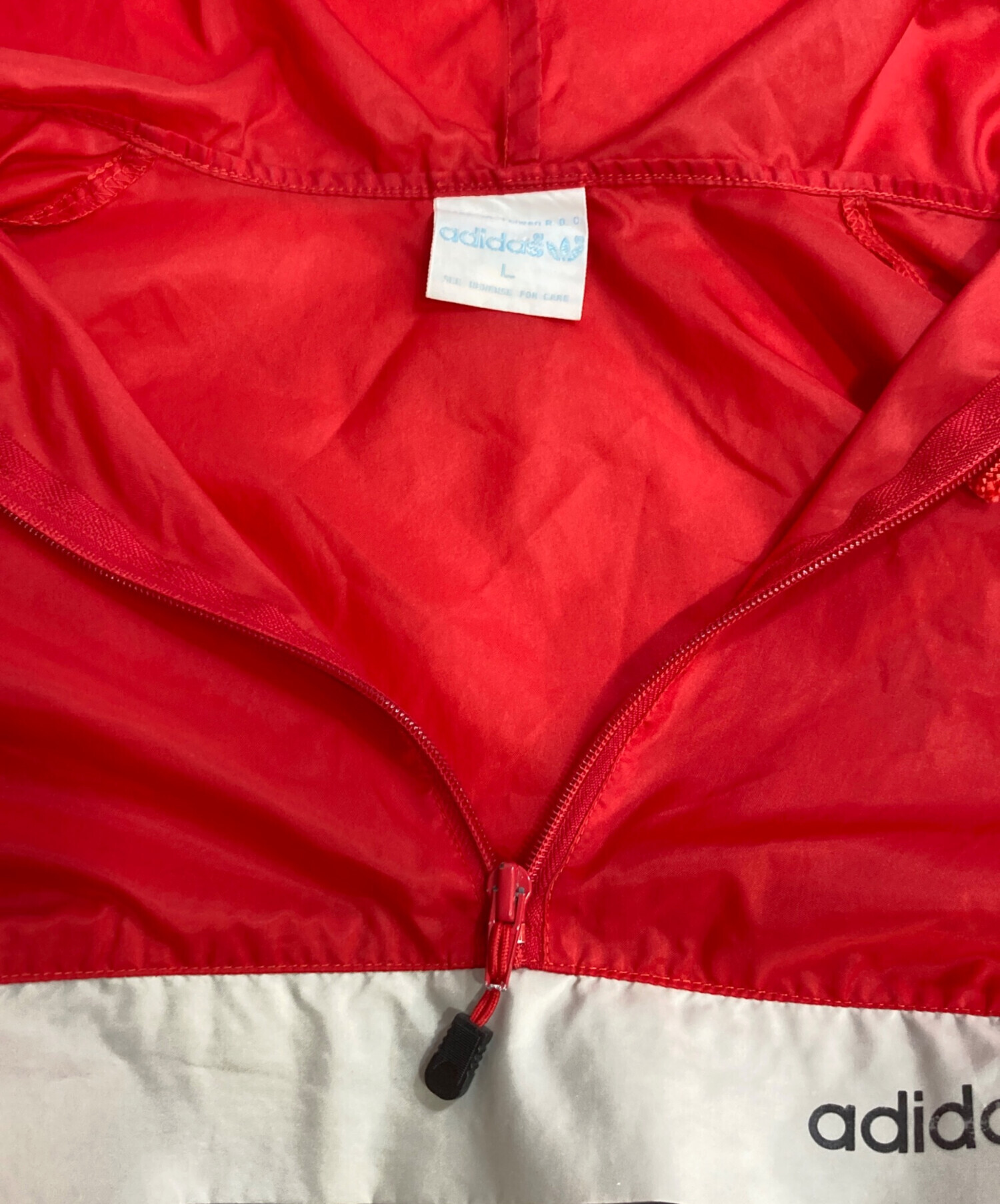 中古・古着通販】adidas (アディダス) 70's アノラックパーカー レッド