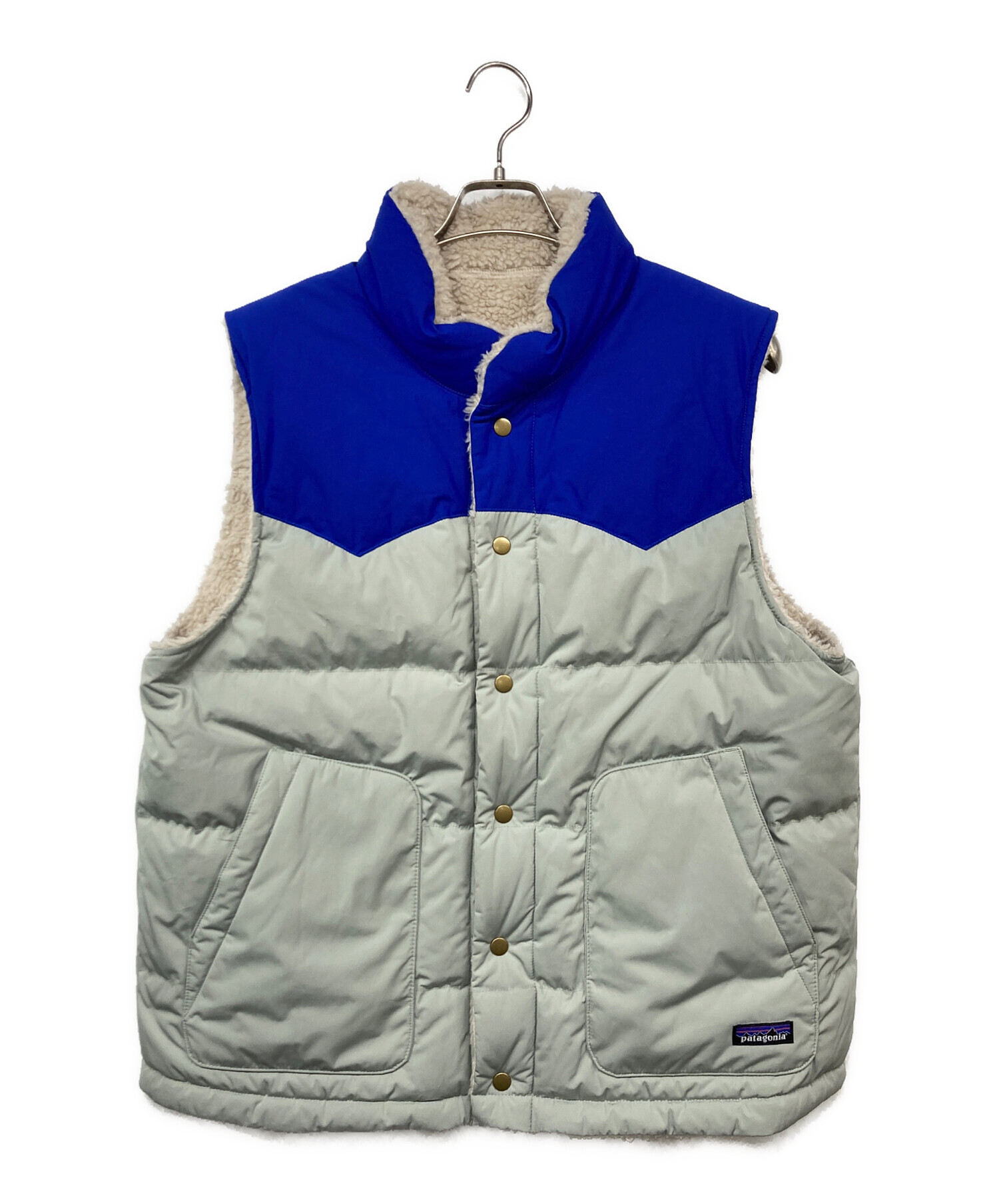 希少 廃盤品 patagonia ダウン ベスト キルトアゲイン patagoniaの